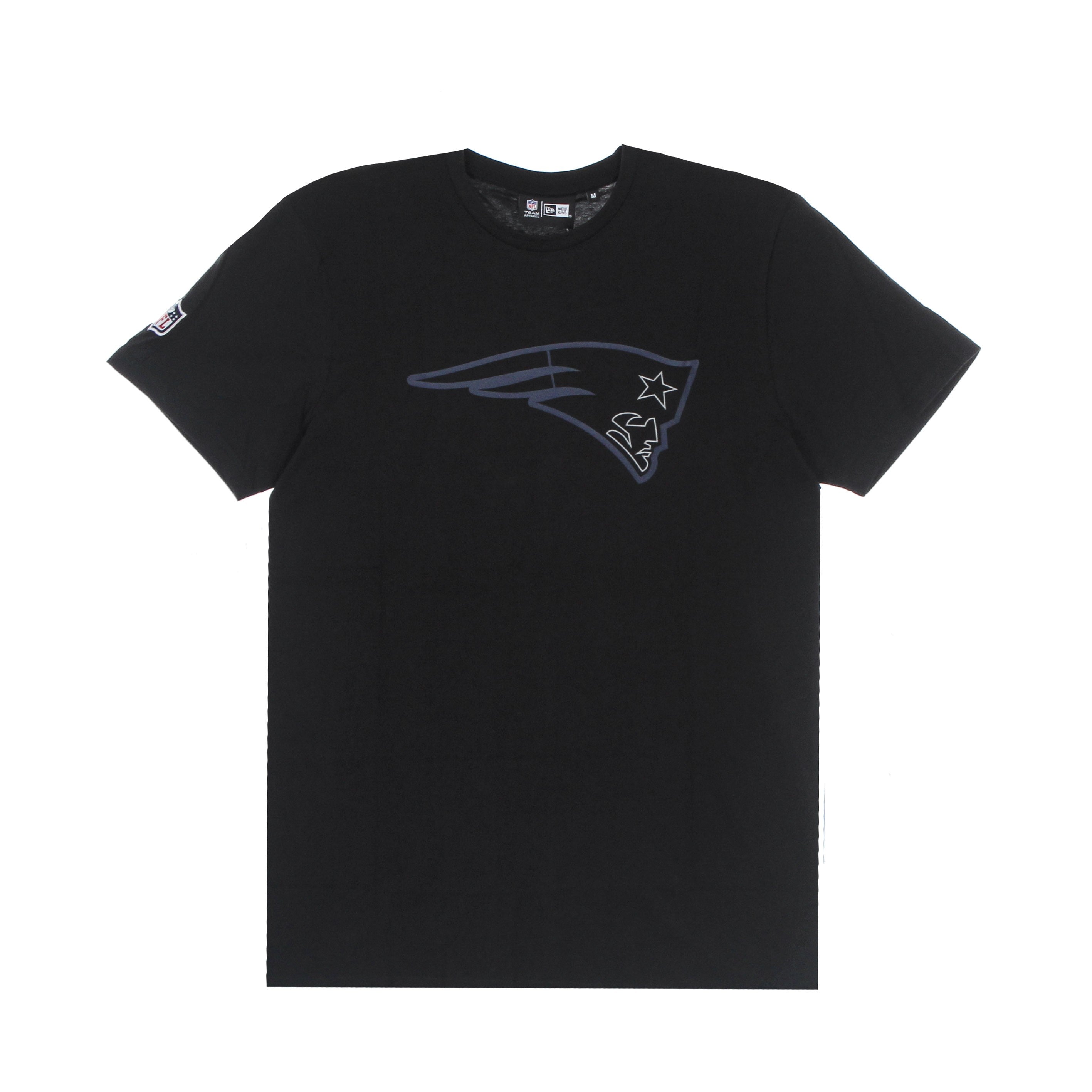New Era, Maglietta Uomo Nfl Outline Logo Tee Neepat, Black/original Team Colors