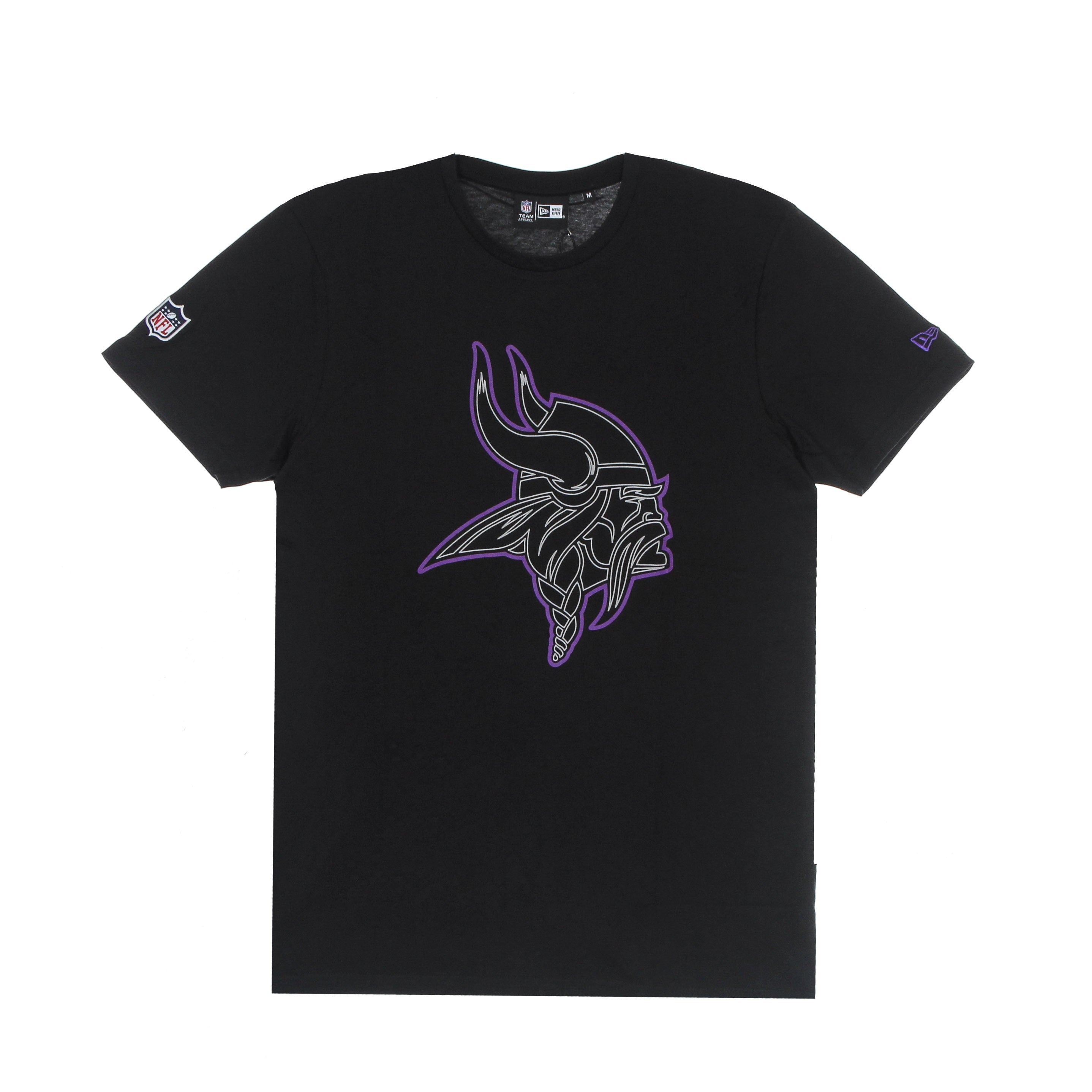 NFL Outline Logo Minvik Black / Original Team Colors Logo