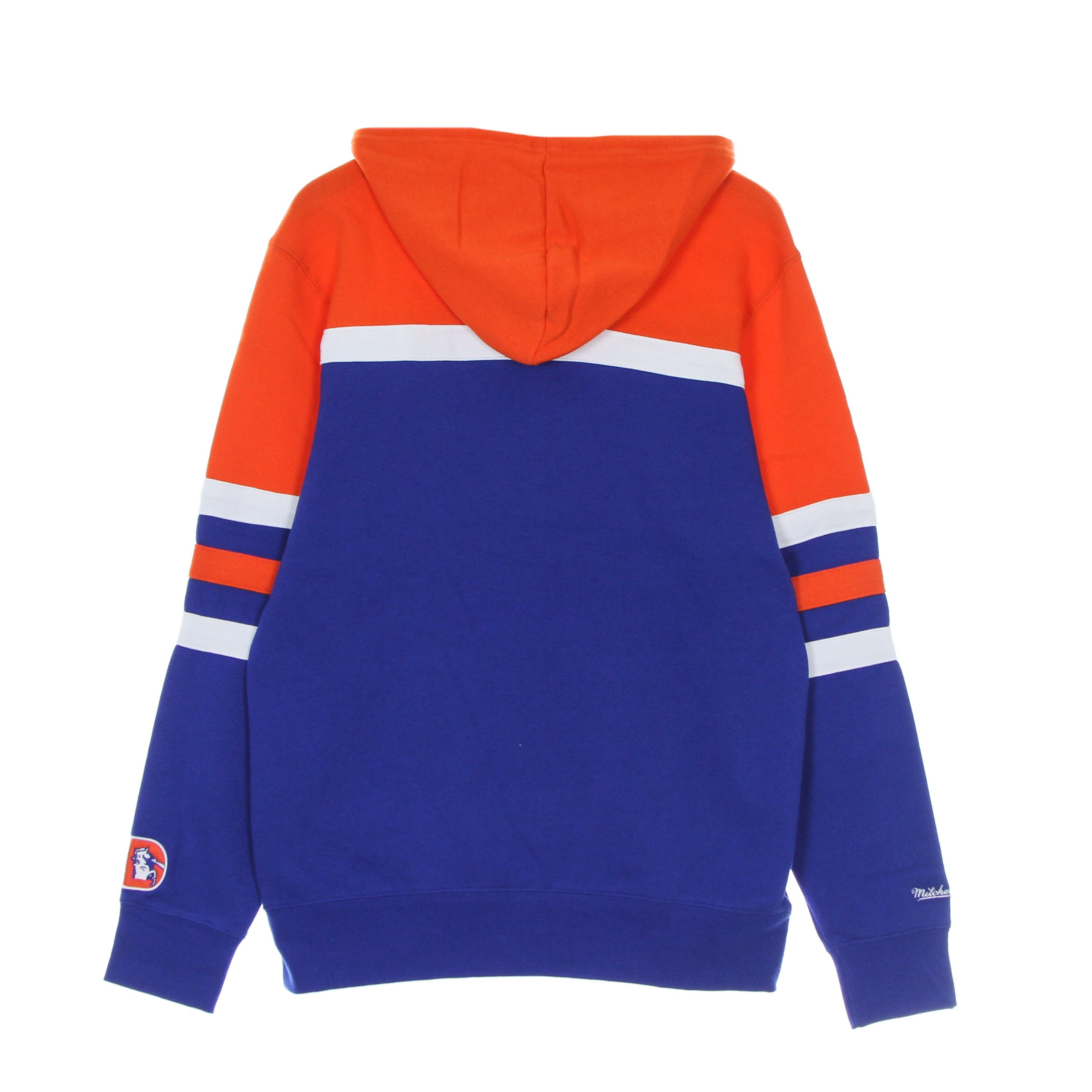 Mitchell & Ness, Felpa Cappuccio Uomo Nfl Head Coach Hoody Denbro, 