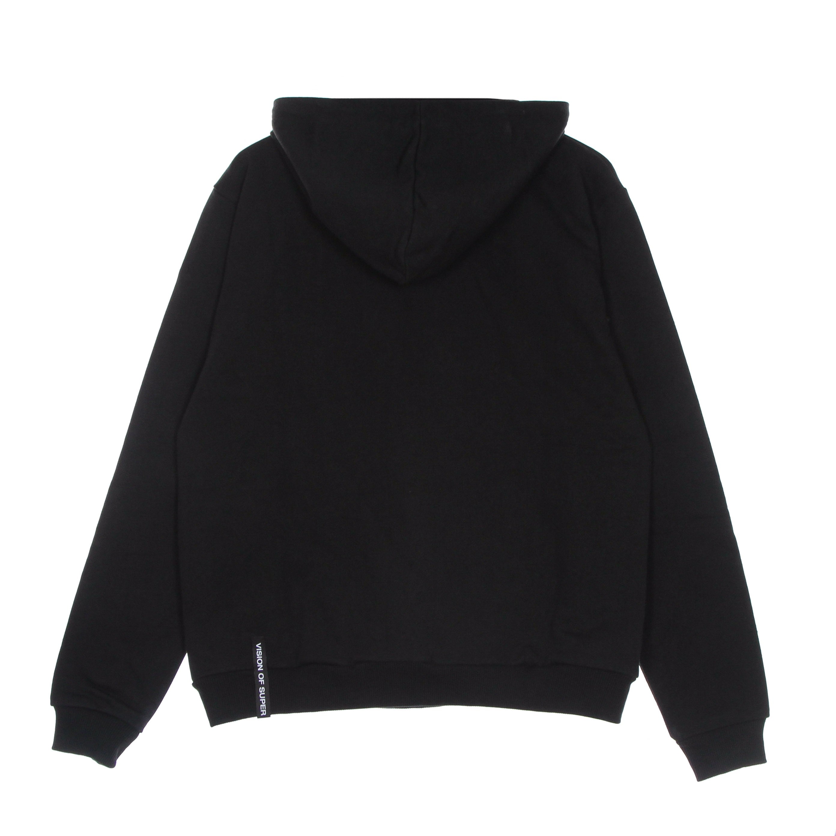 Vision Of Super, Felpa Leggera Cappuccio Uomo Pandy Print Hoodie, 