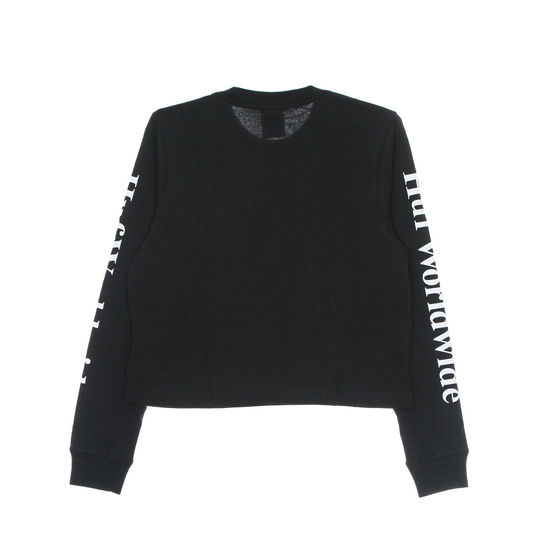 Huf, Maglietta Manica Lunga Corta Donna Domestic L/s Crop Tee, 