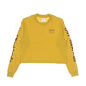 Huf, Maglietta Manica Lunga Corta Donna Domestic L/s Crop Tee, Gold