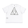 Huf, Maglietta Donna Triple Triangle Relax Tee, White