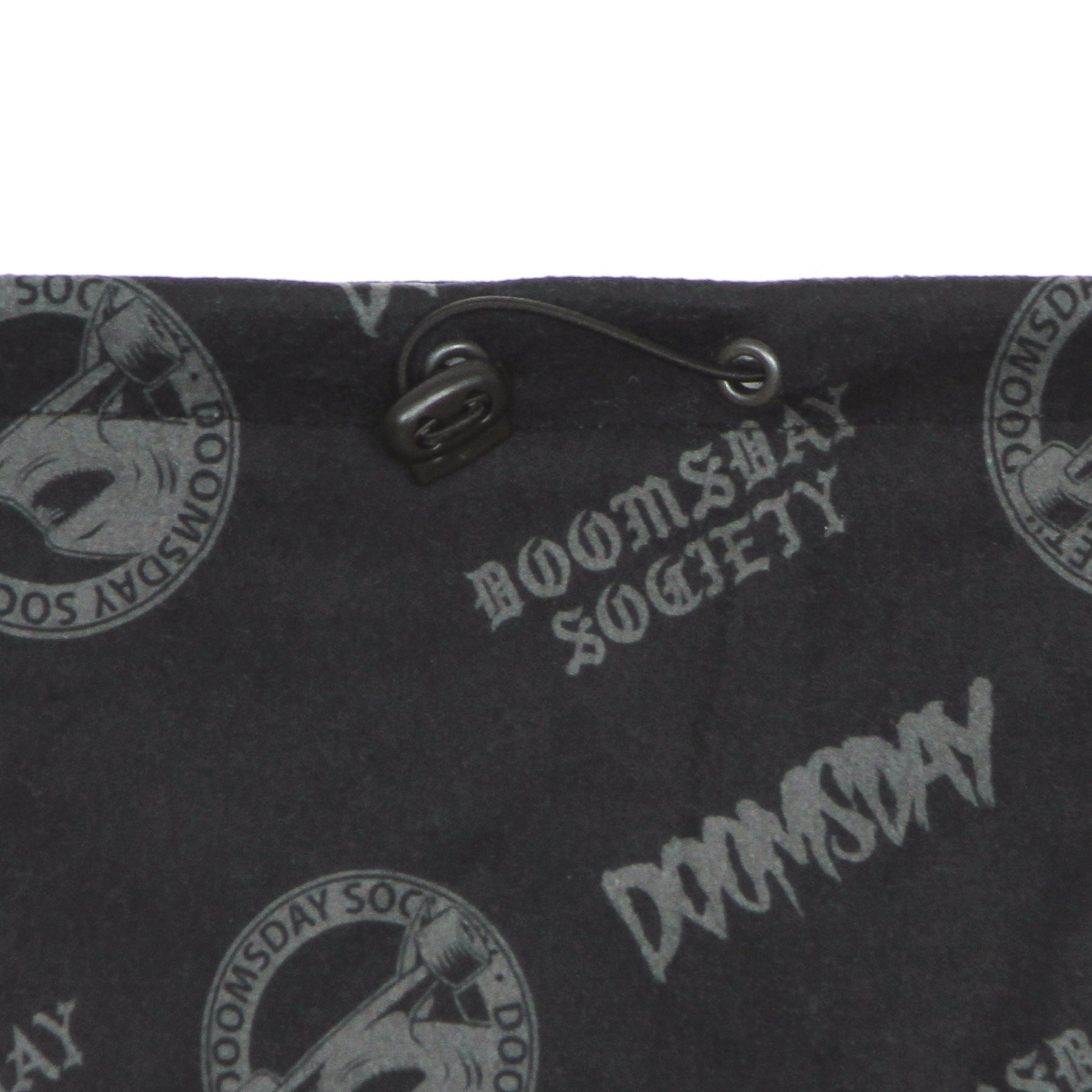 Doomsday, Scaldacollo Uomo Logo Loop Fleece Neck Warmer, 