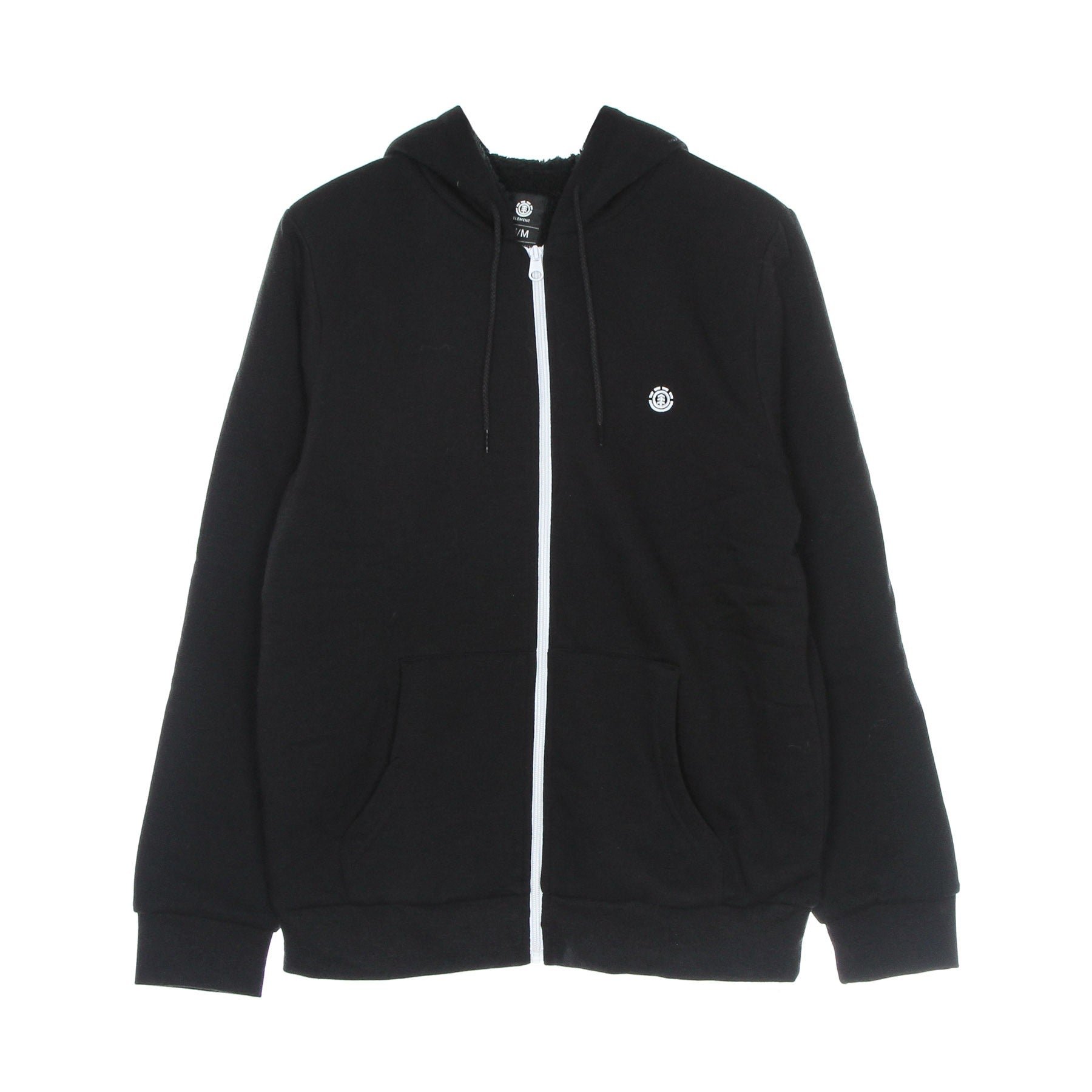 Element, Felpa Cappuccio Zip Uomo Bolton Zh, Flint Black