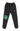 Phobia, Pantalone Tuta Leggero Uomo Green Cobweb Print Pants, 