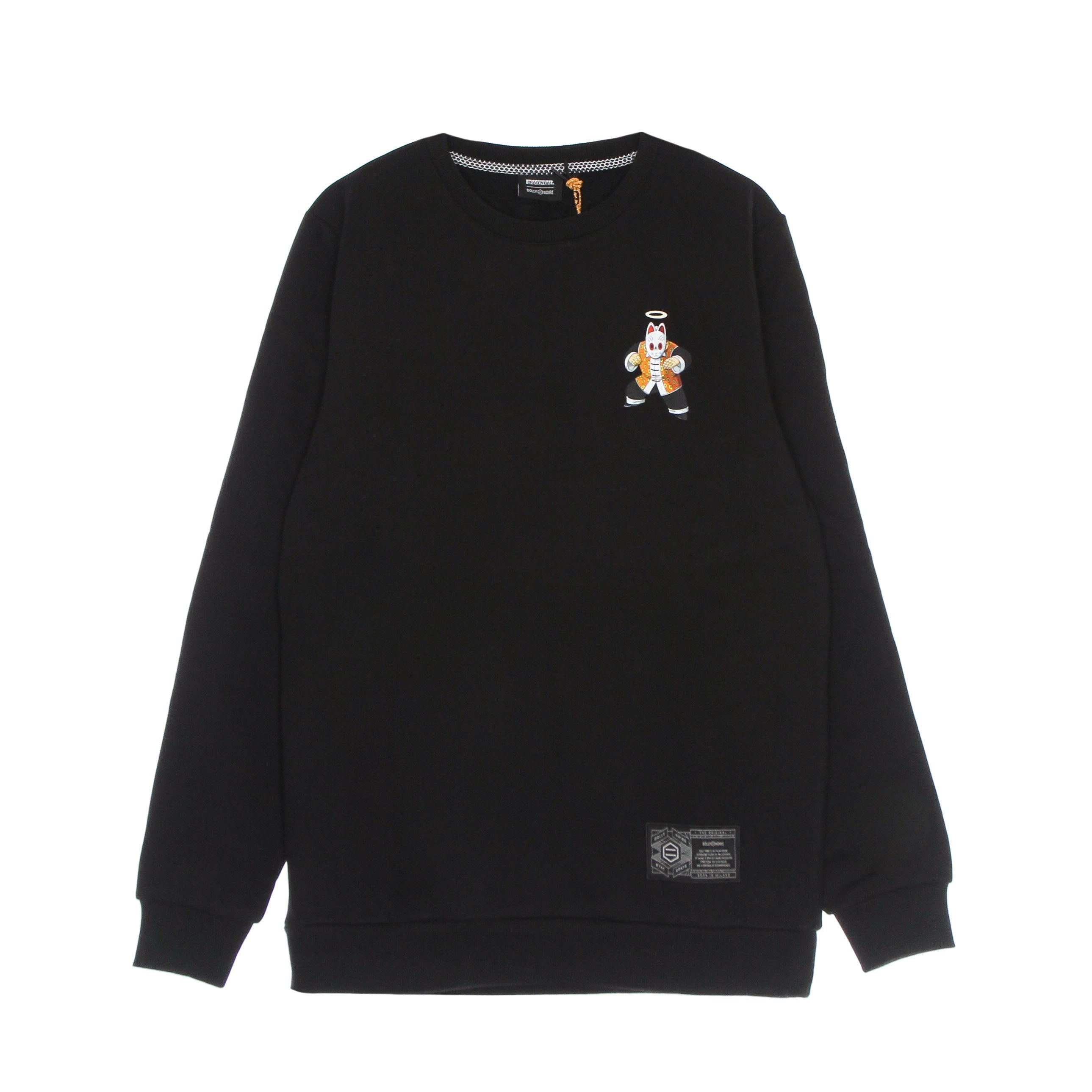 Dolly Noire, Felpa Girocollo Uomo Son Gohan Crewneck X Dragon Ball, Black
