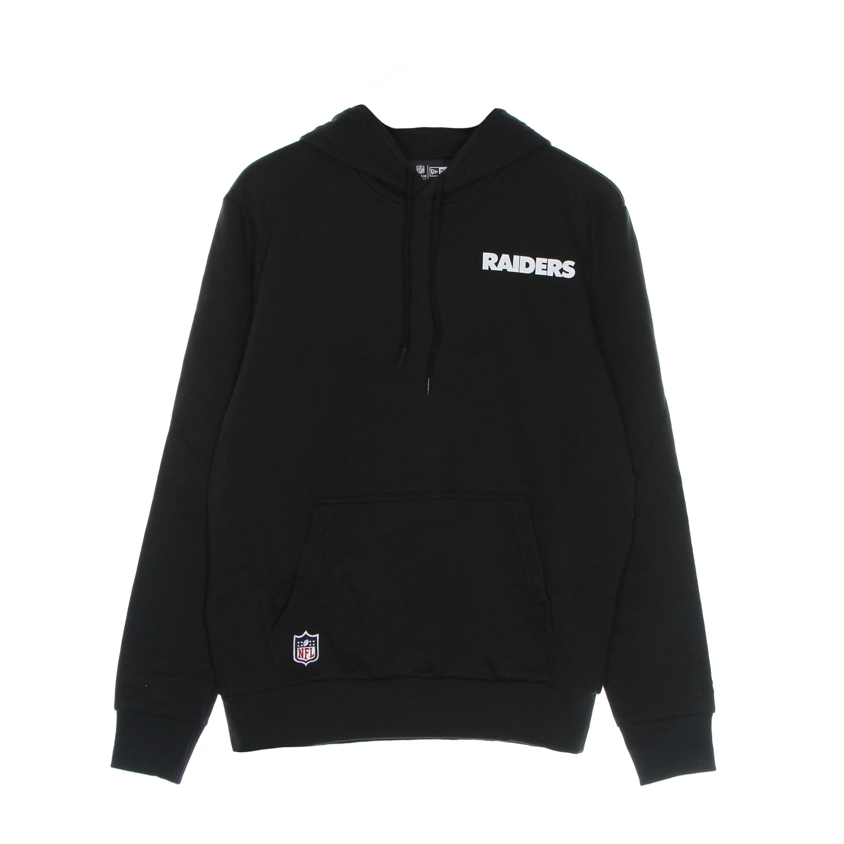 New Era, Felpa Cappuccio Uomo Nfl Outline Logo Po Hoodie Lasrai, 
