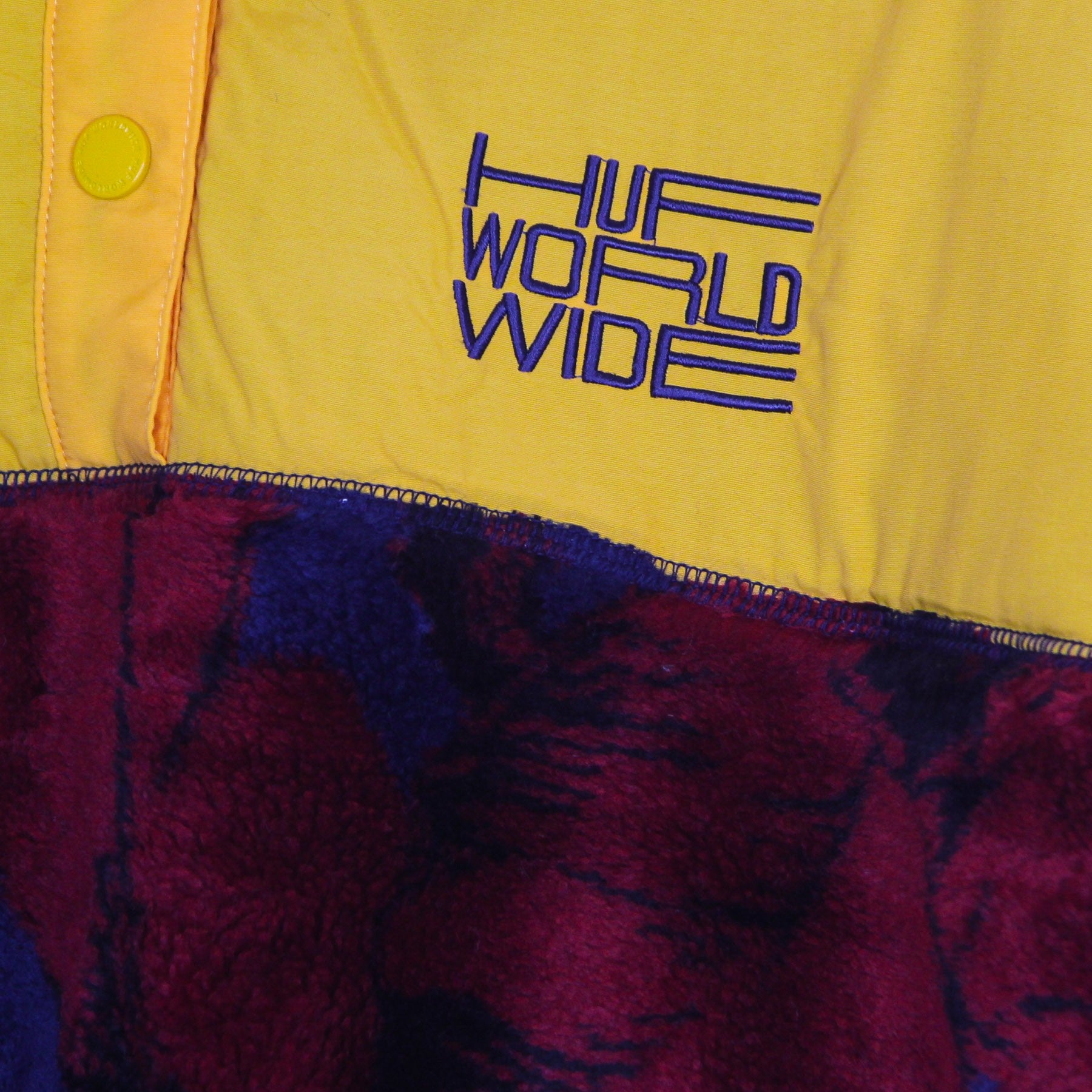 Huf, Felpa Collo Alto Donna Sativa Sherpa Pullover, 