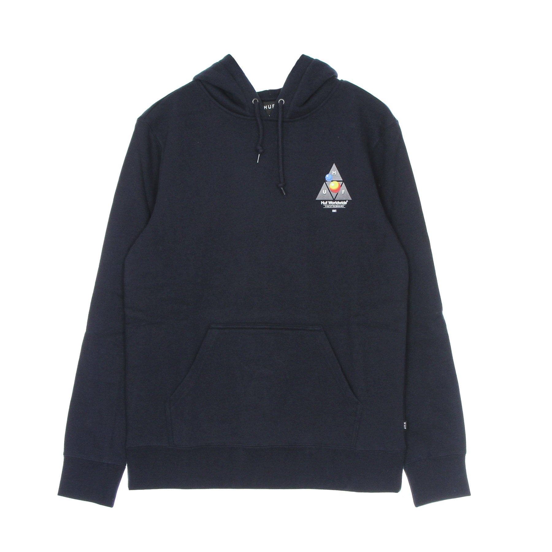 Huf, Felpa Cappuccio Uomo Video Format Po Hoodie, Navy Blazer