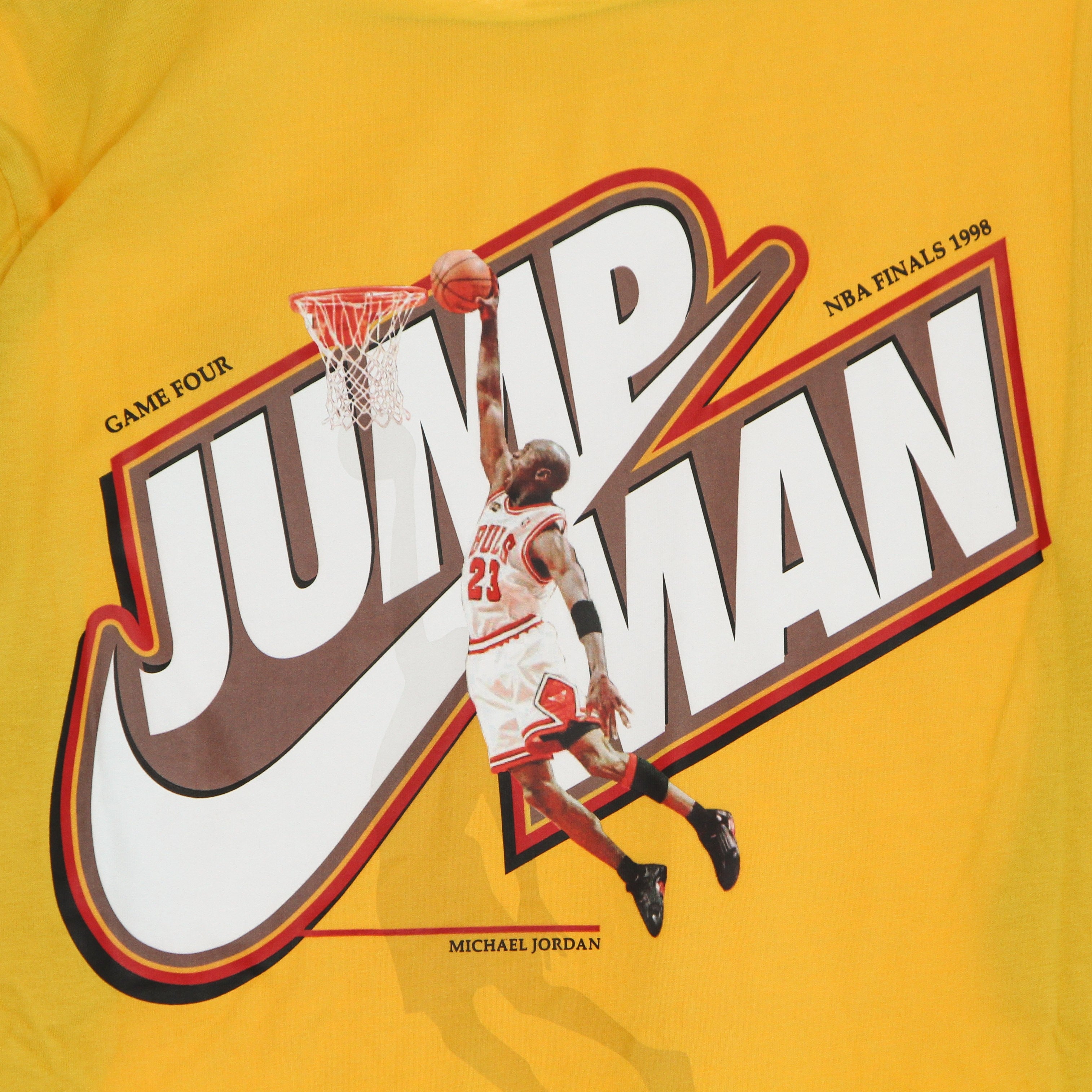 Jordan, Maglietta Manica Lunga Uomo Jumpman L/s Tee, Pollen/chile Red