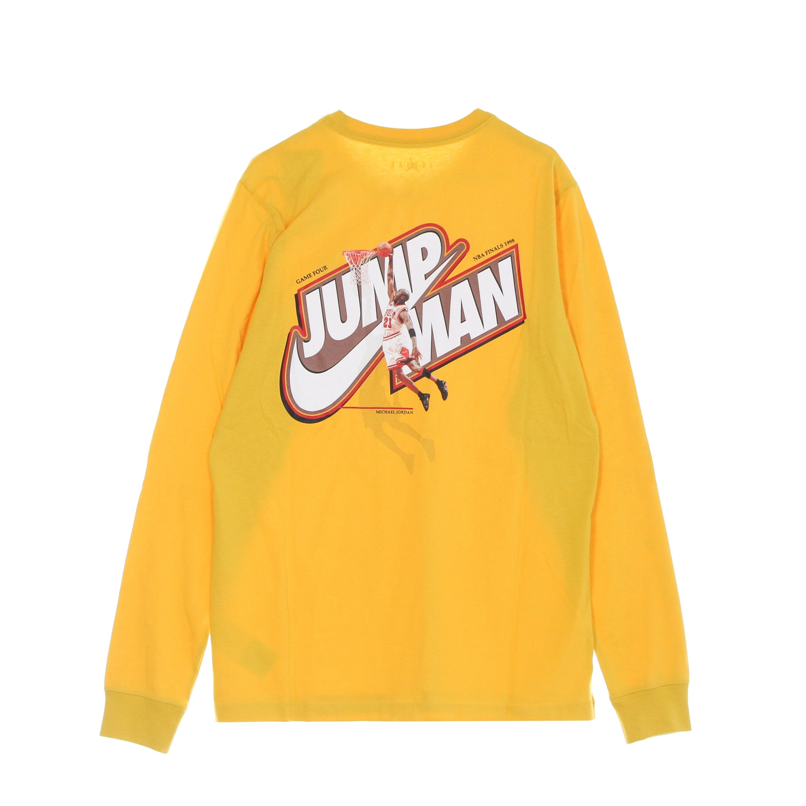 Jordan, Maglietta Manica Lunga Uomo Jumpman L/s Tee, 