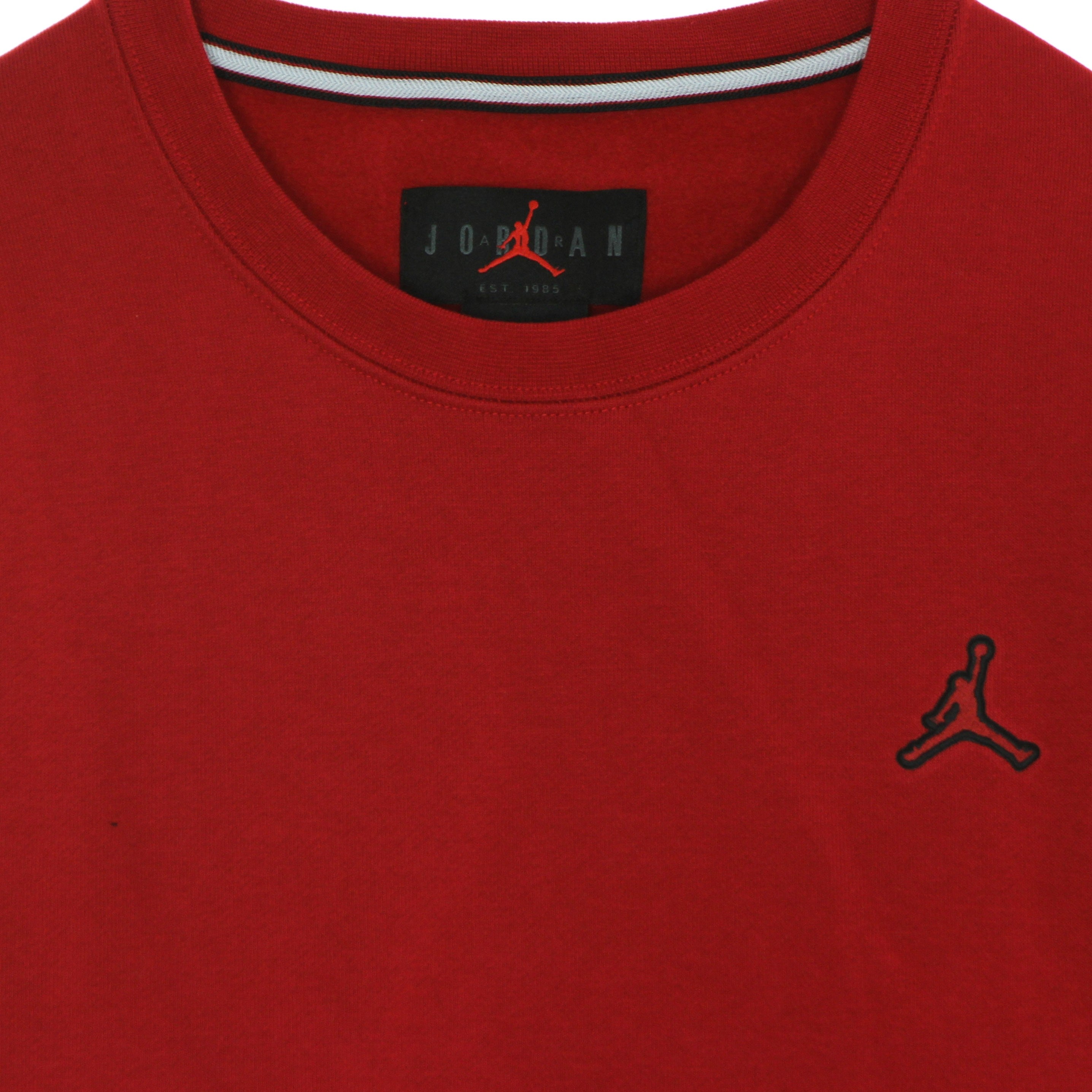 Jordan, Felpa Girocollo Uomo Essential Fleece Crew, 