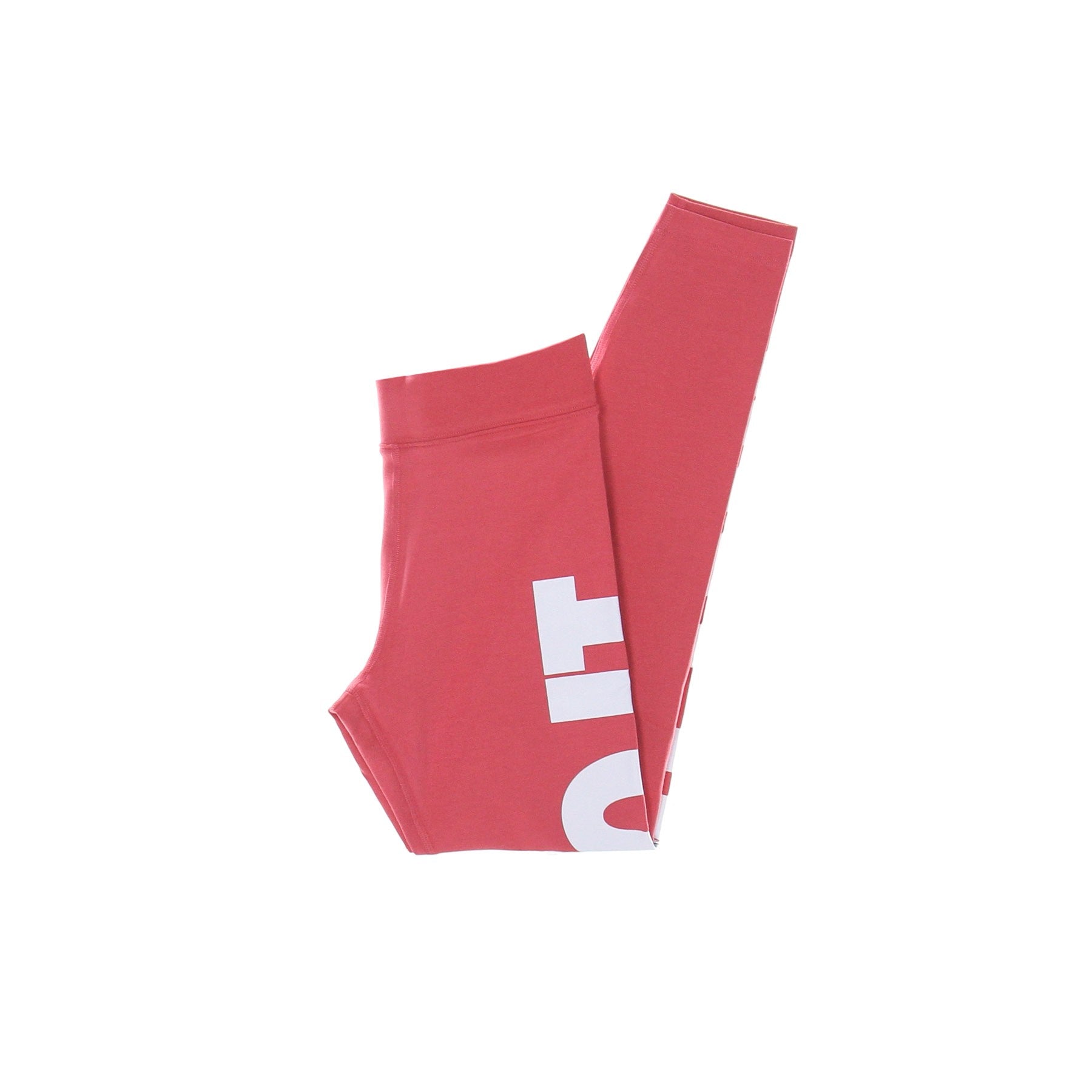 Nike, Leggins Donna W Sportswear Essential Legging Just Do It High Rise, Archaeo Pink/white