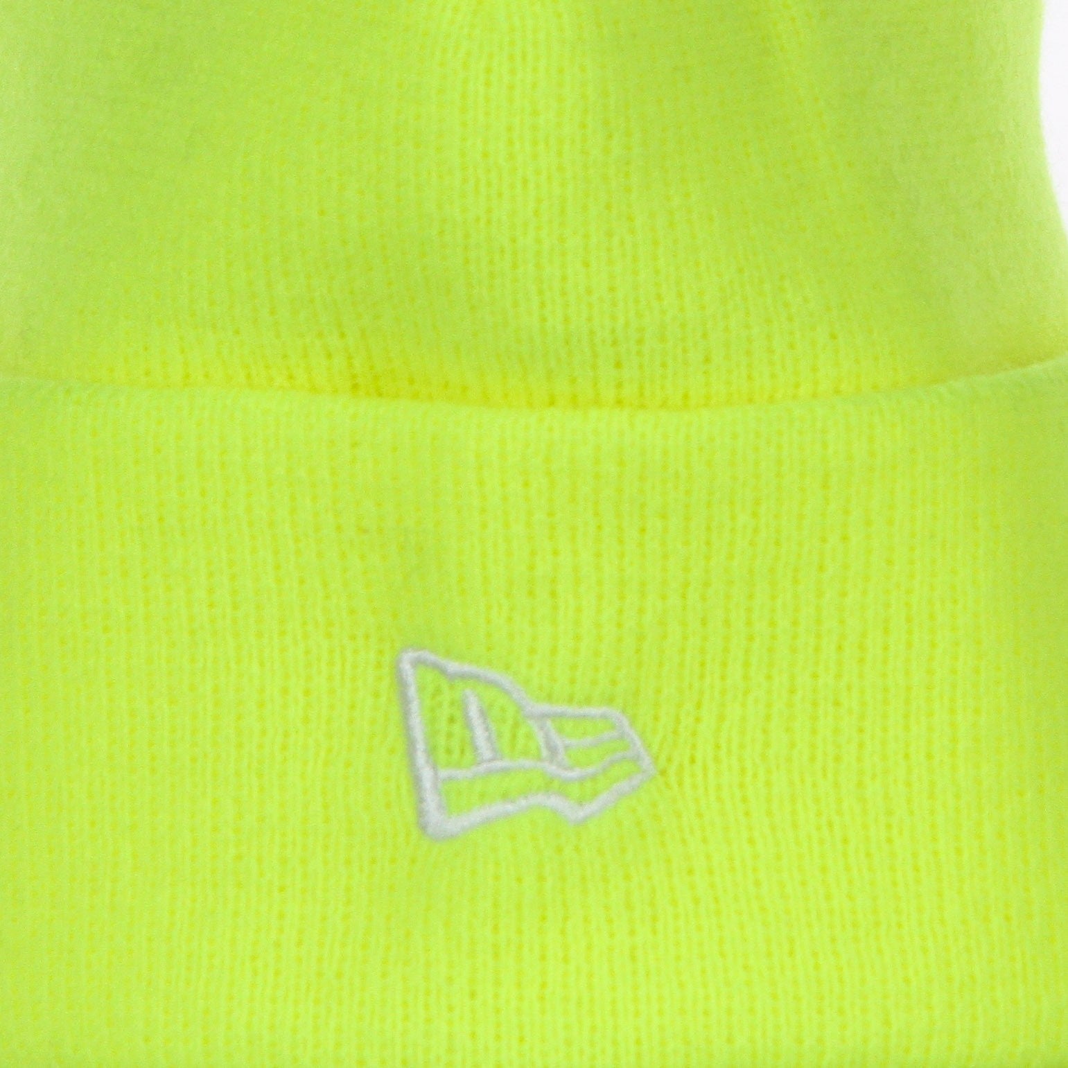 Ne Pop Short Cuff Knit Yellow Crown Herrenmütze