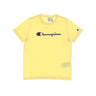 Champion, Maglietta Donna Crewneck Tee, Yellow Mustard
