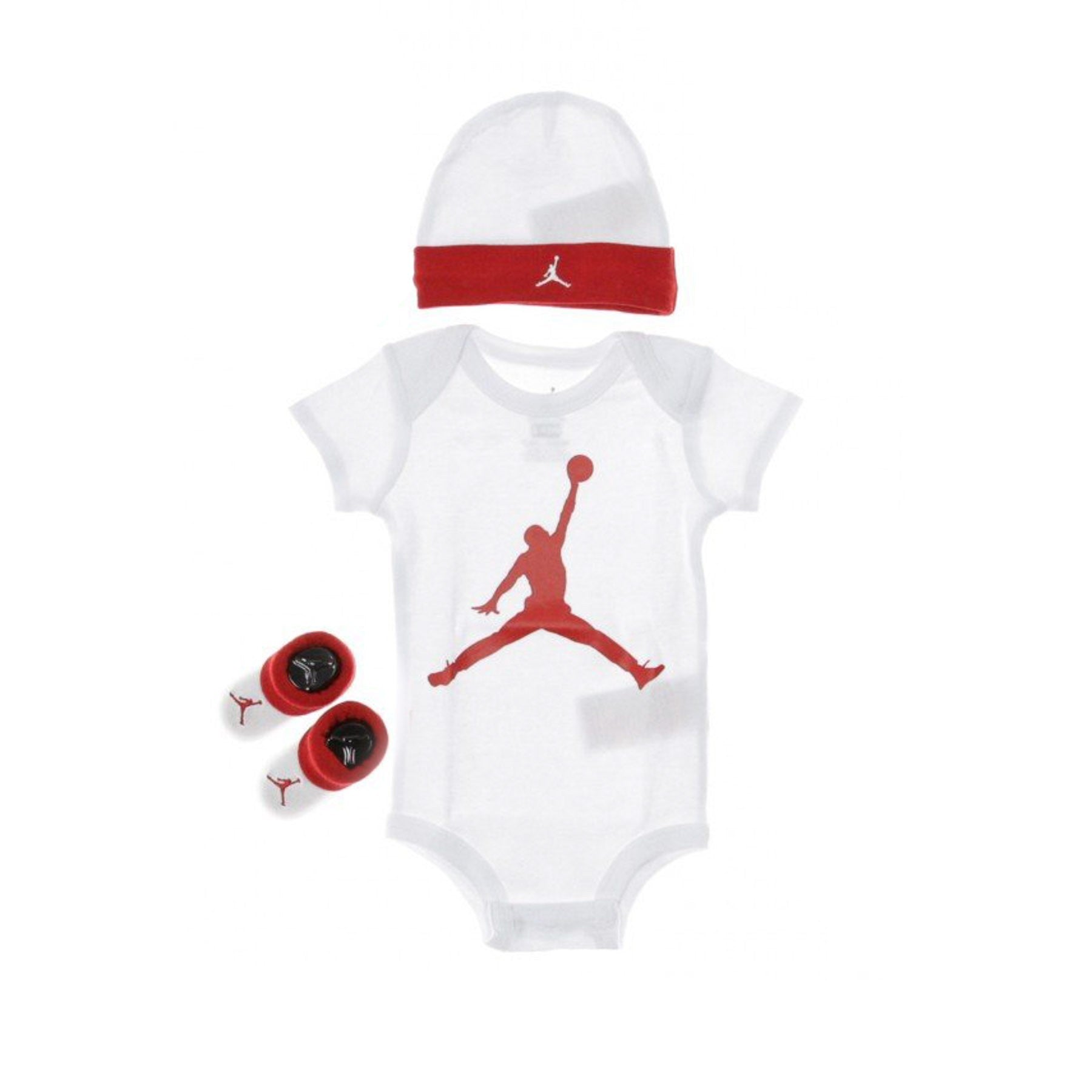 Baby Bodysuit+hat+socks Jumpman Crepper Set