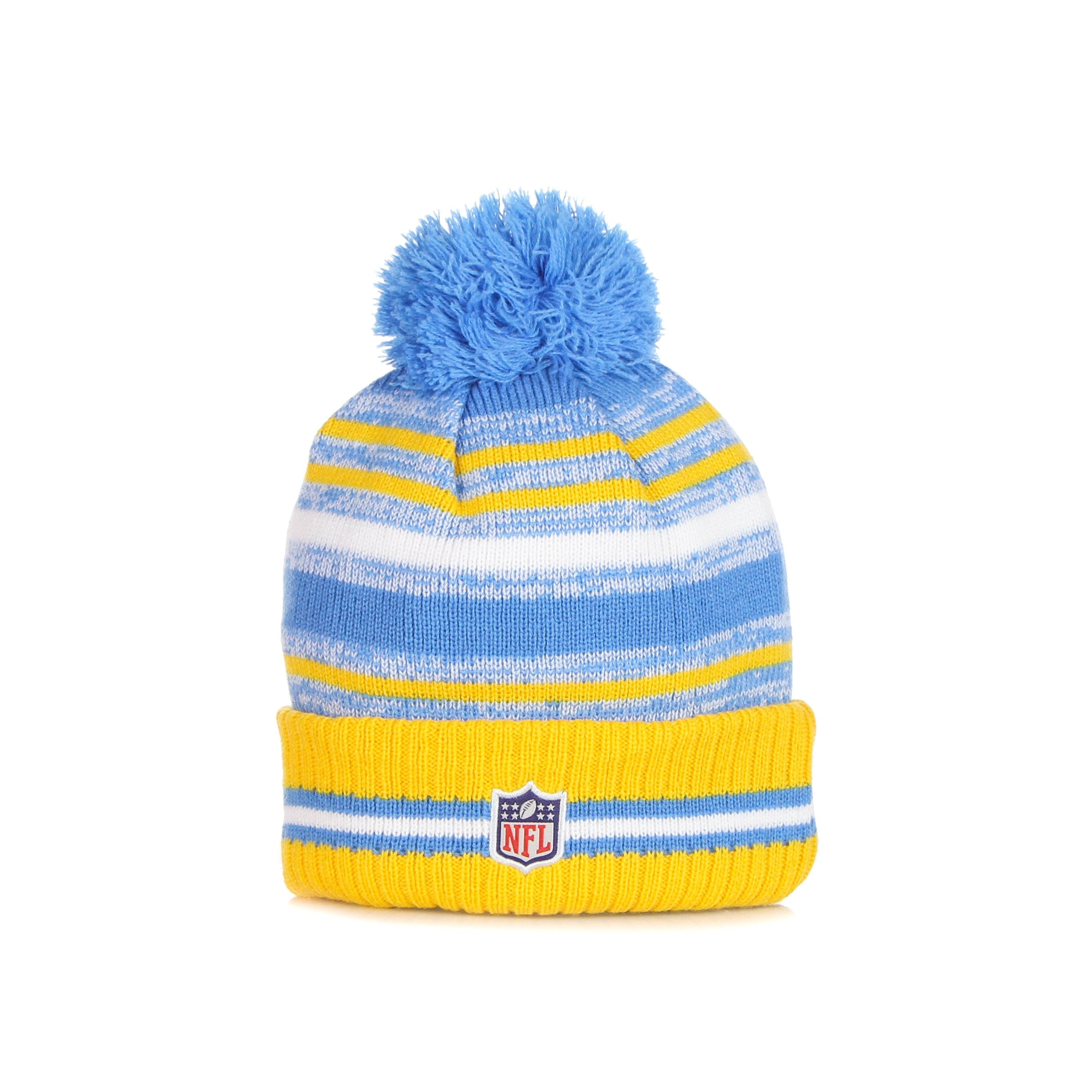 New Era, Cappello Pom Pom Uomo Nfl Sport Knit Loscha, 