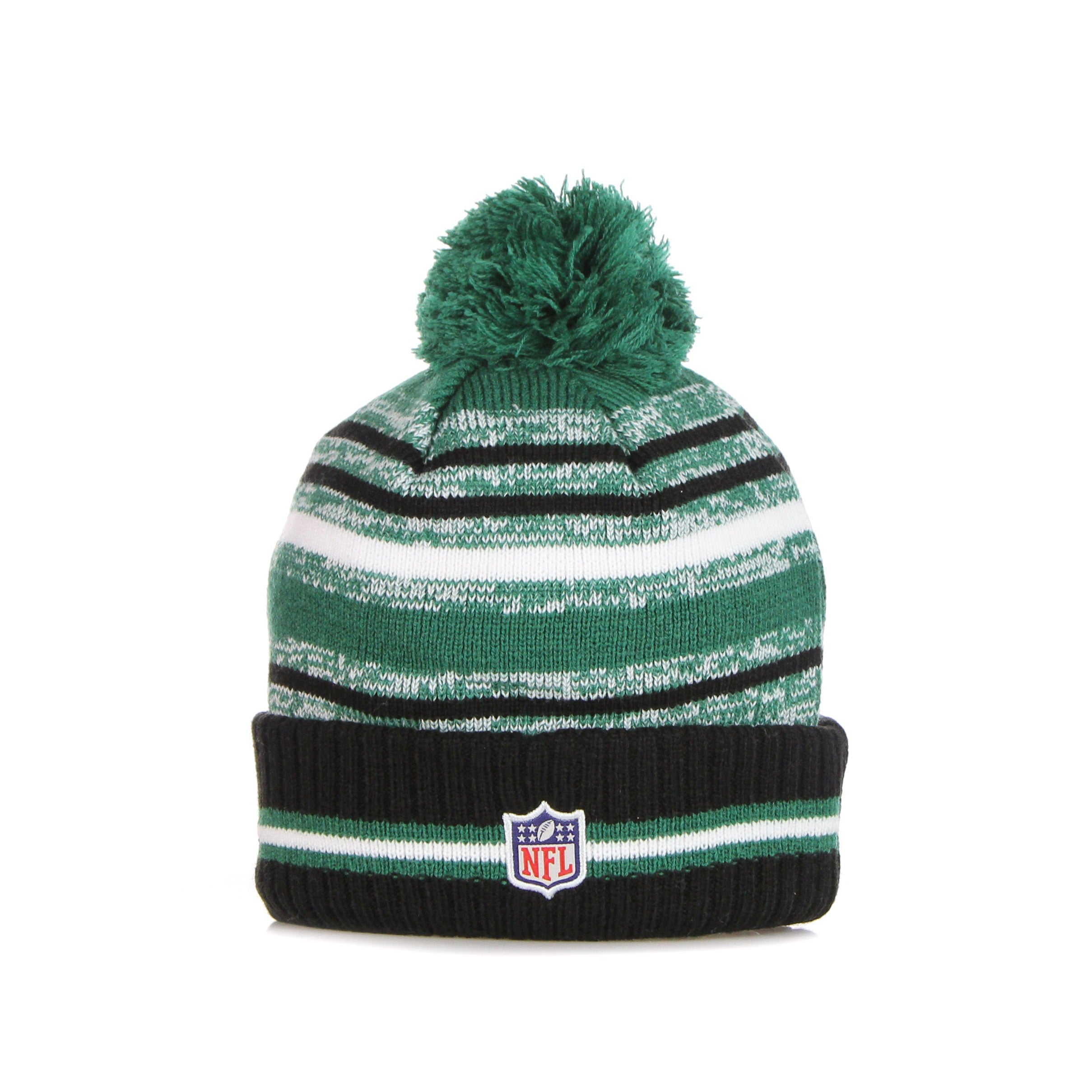 New Era, Cappello Pom Pom Uomo Nfl Sport Knit Neyjet, 