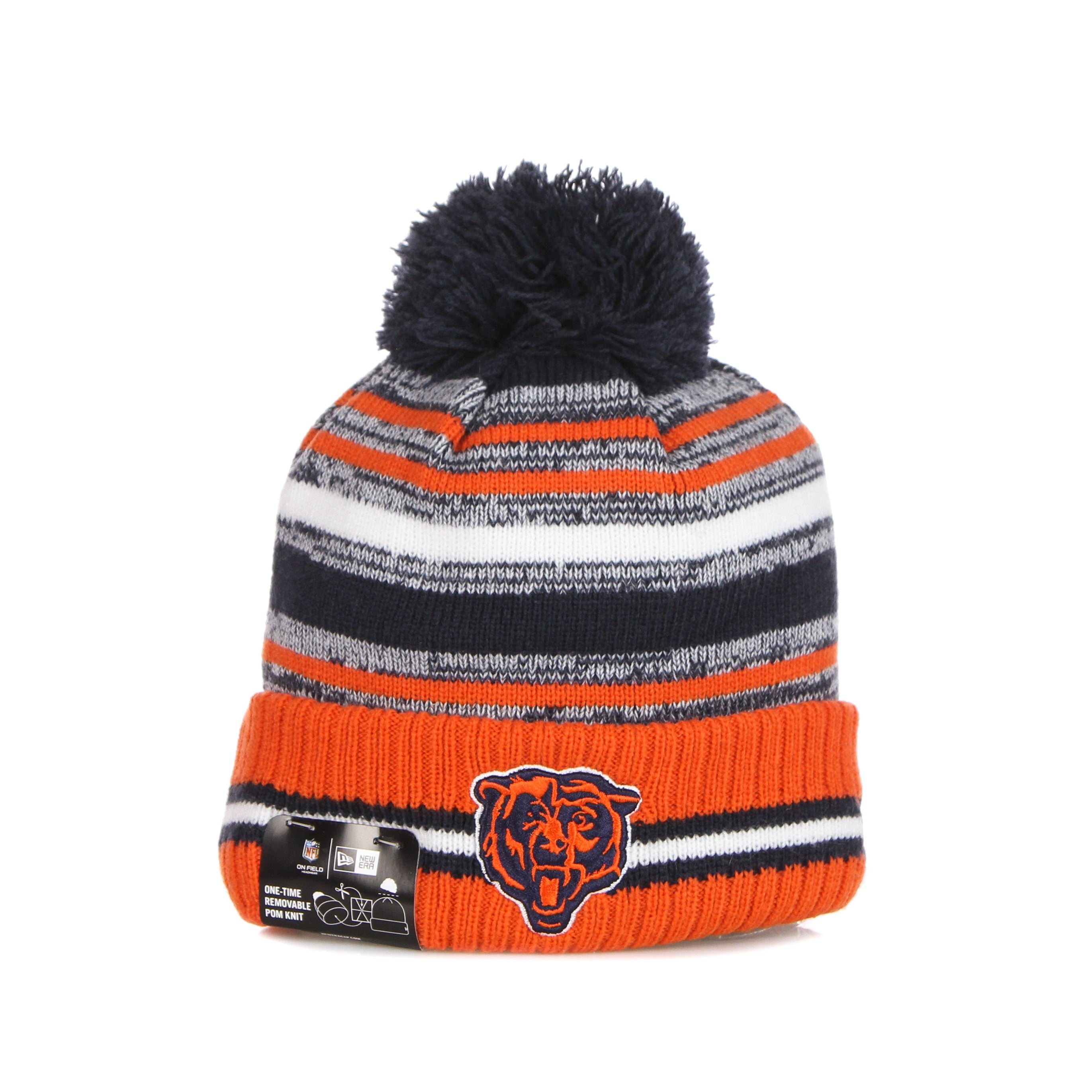 New Era, Cappello Pom Pom Uomo Nfl Sport Knit Chibea, 