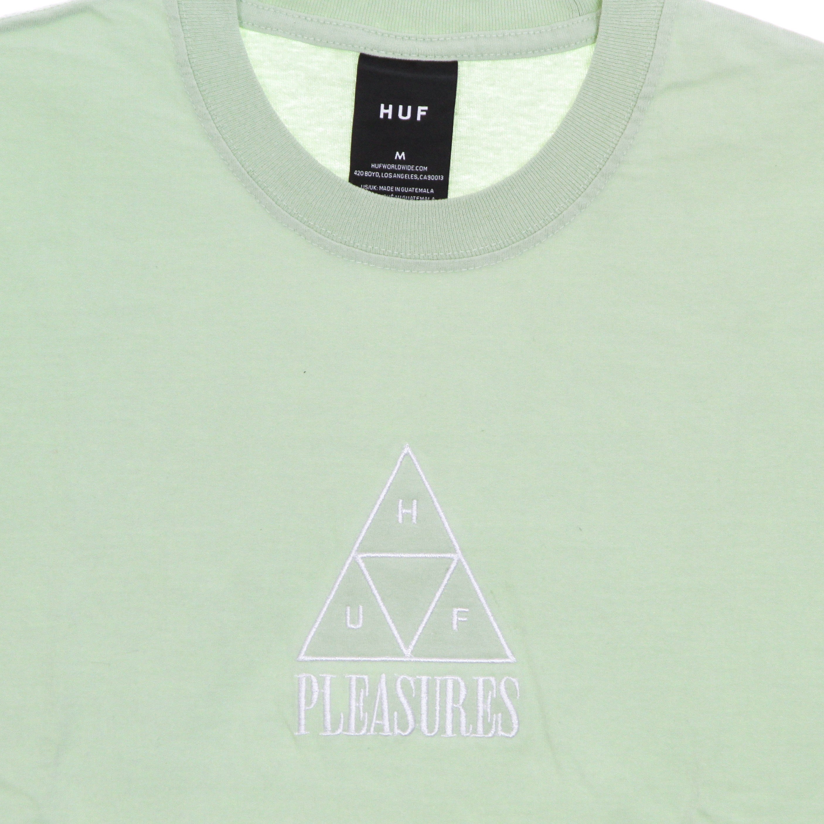 Huf, Maglietta Uomo Huf Dyed Tee X Pleasures, 