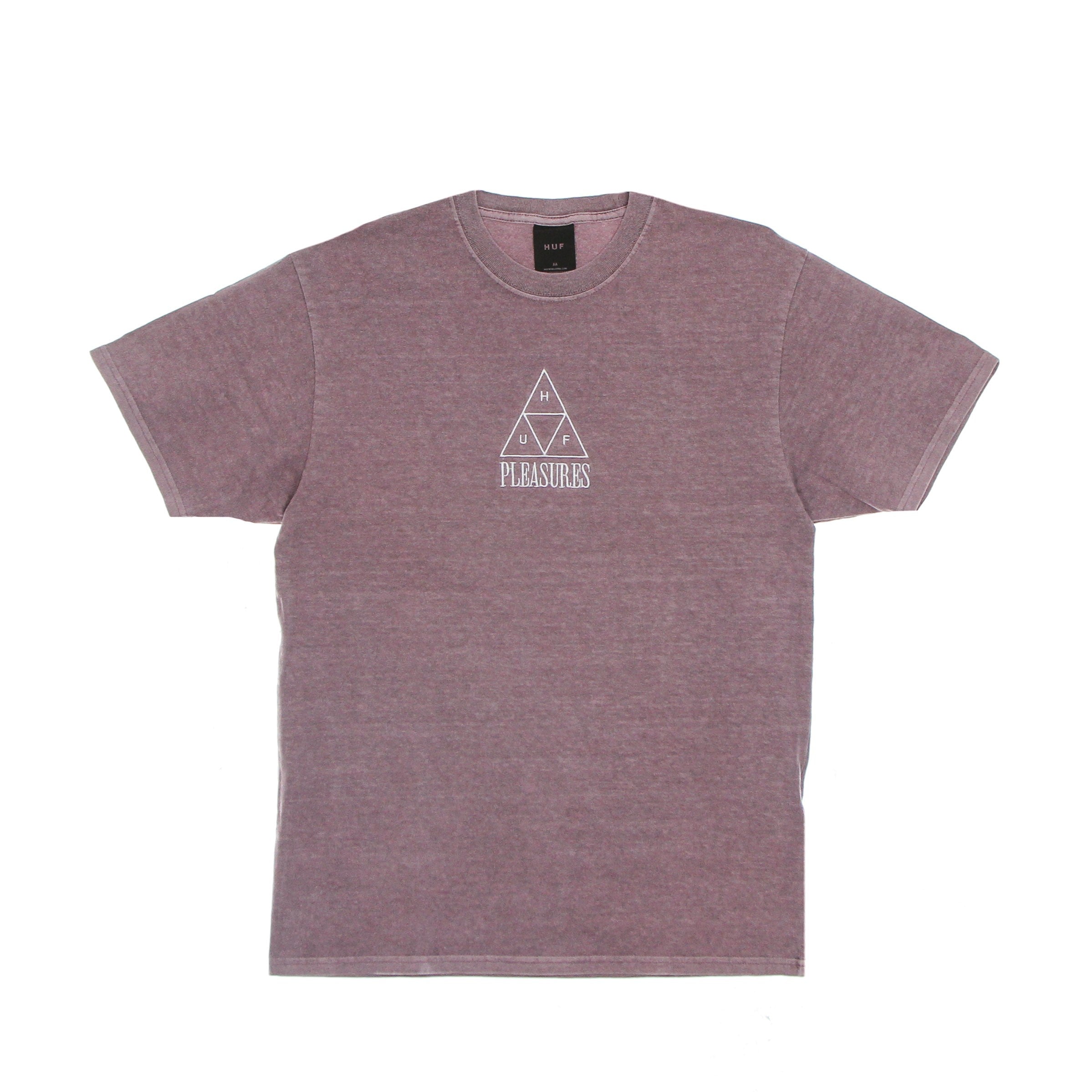 Huf, Maglietta Uomo Huf Dyed Tee X Pleasures, Purple