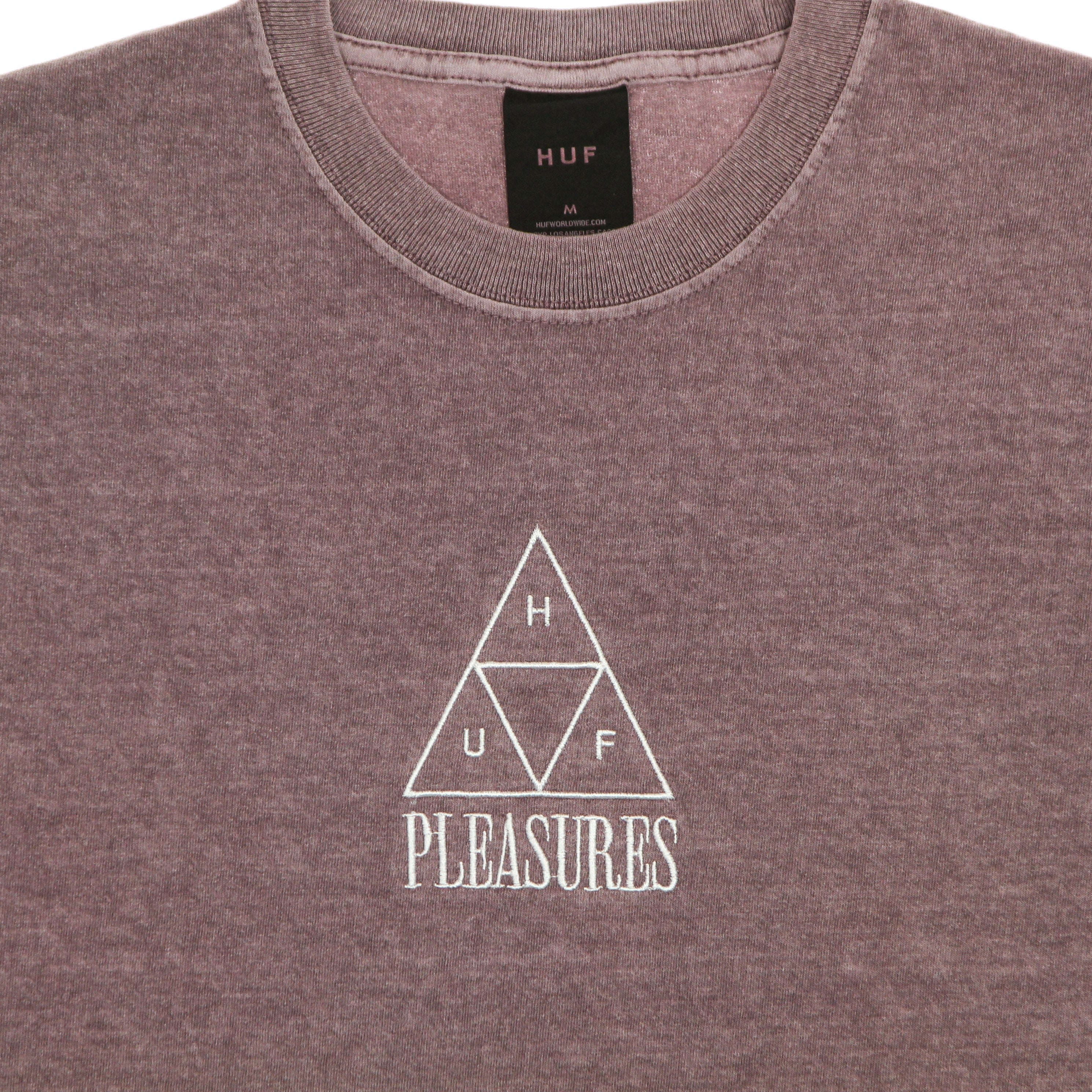 Huf, Maglietta Uomo Huf Dyed Tee X Pleasures, 