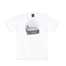 Huf, Maglietta Uomo Head Unit Tee X Pleasures, White
