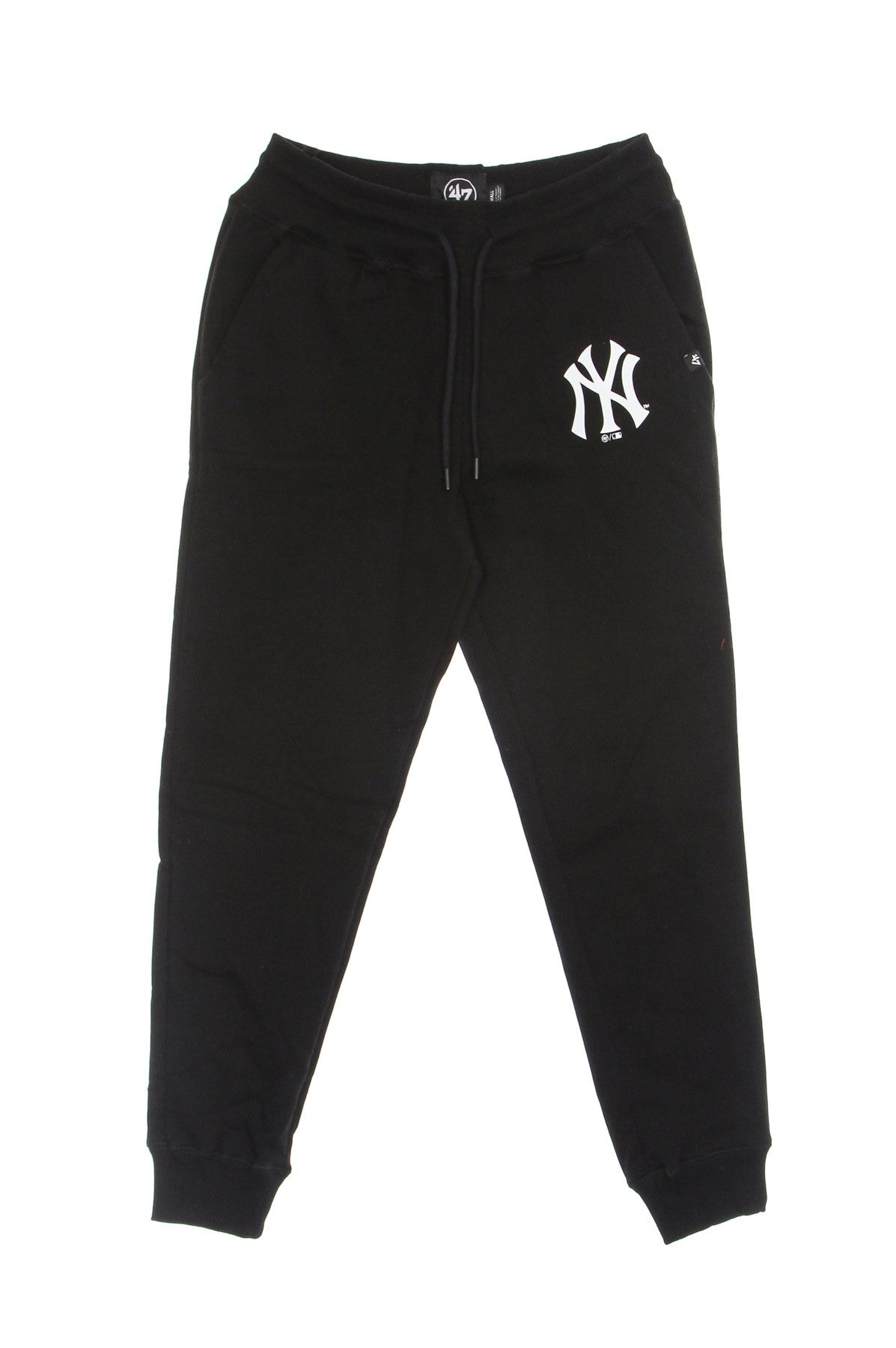 47 Brand, Pantalone Tuta Felpato Uomo Mlb Imprint Burnside Pant Neyyan, Jet Black