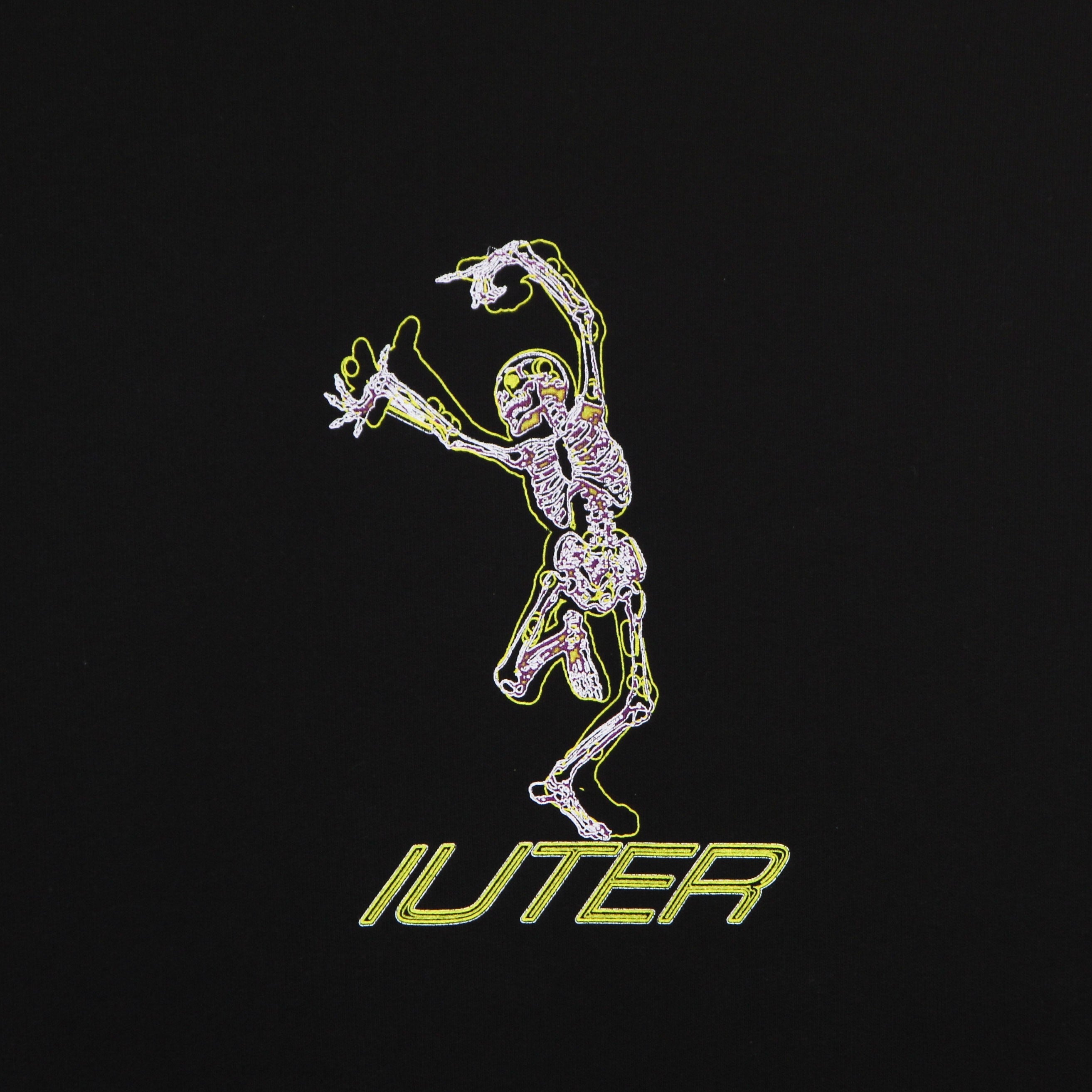 Iuter, Felpa Girocollo Uomo Skeleton Crewneck, 