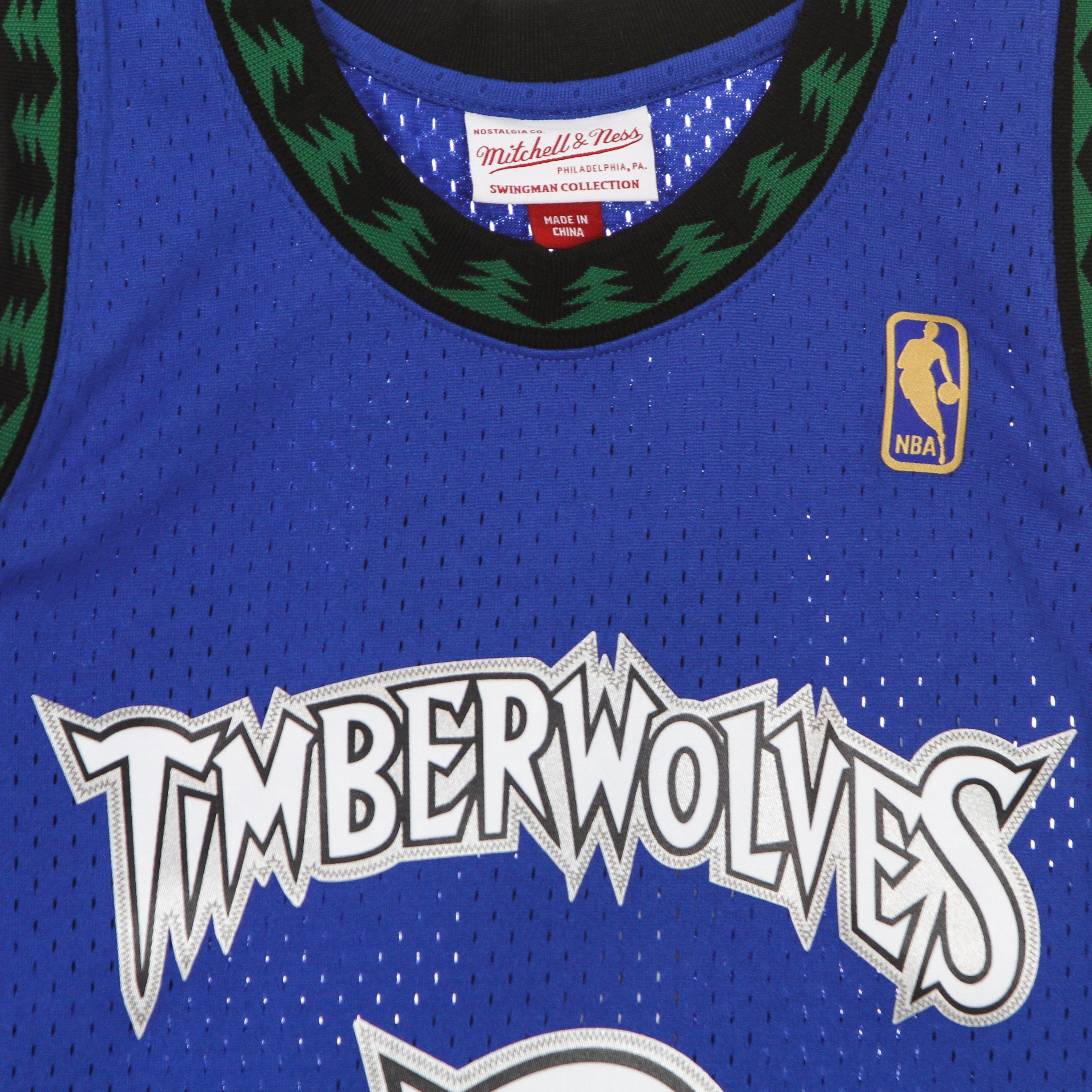 Mitchell & Ness, Canotta Basket Uomo Nba Swingman Jersey Hardwood Classics No 3 Stephon Marbury 1996-97 Mintim, 