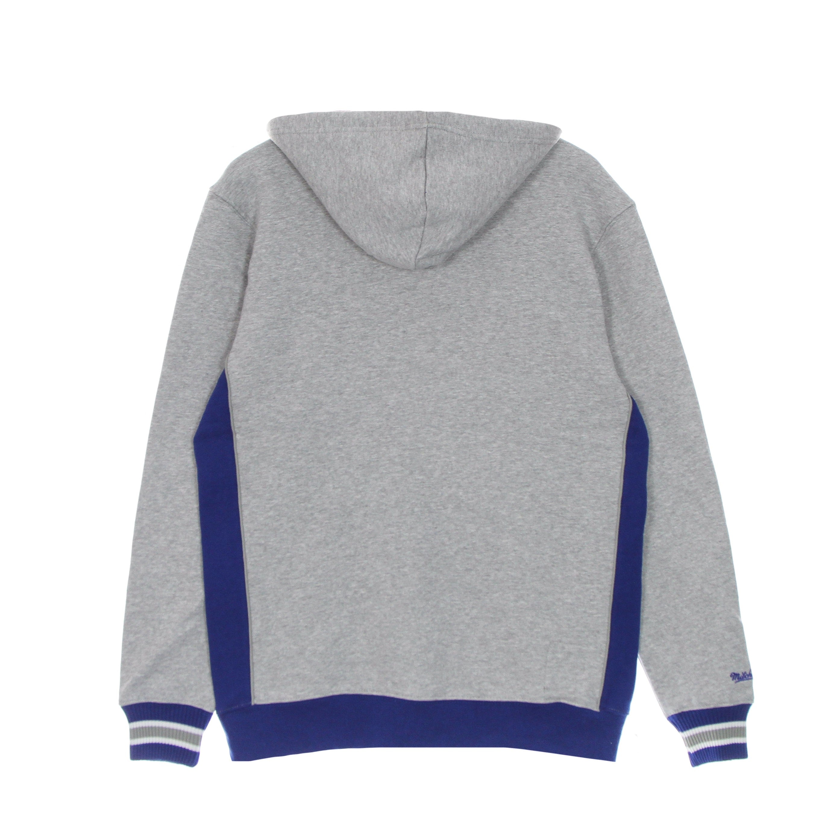 Mitchell & Ness, Felpa Cappuccio Uomo Ncaa Pinnacle Heavyweight Fleece Hoodie Dukdev, 