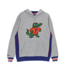 Mitchell & Ness, Felpa Cappuccio Uomo Ncaa Pinnacle Heavyweight Fleece Hoodie Flogat, Royal/orange