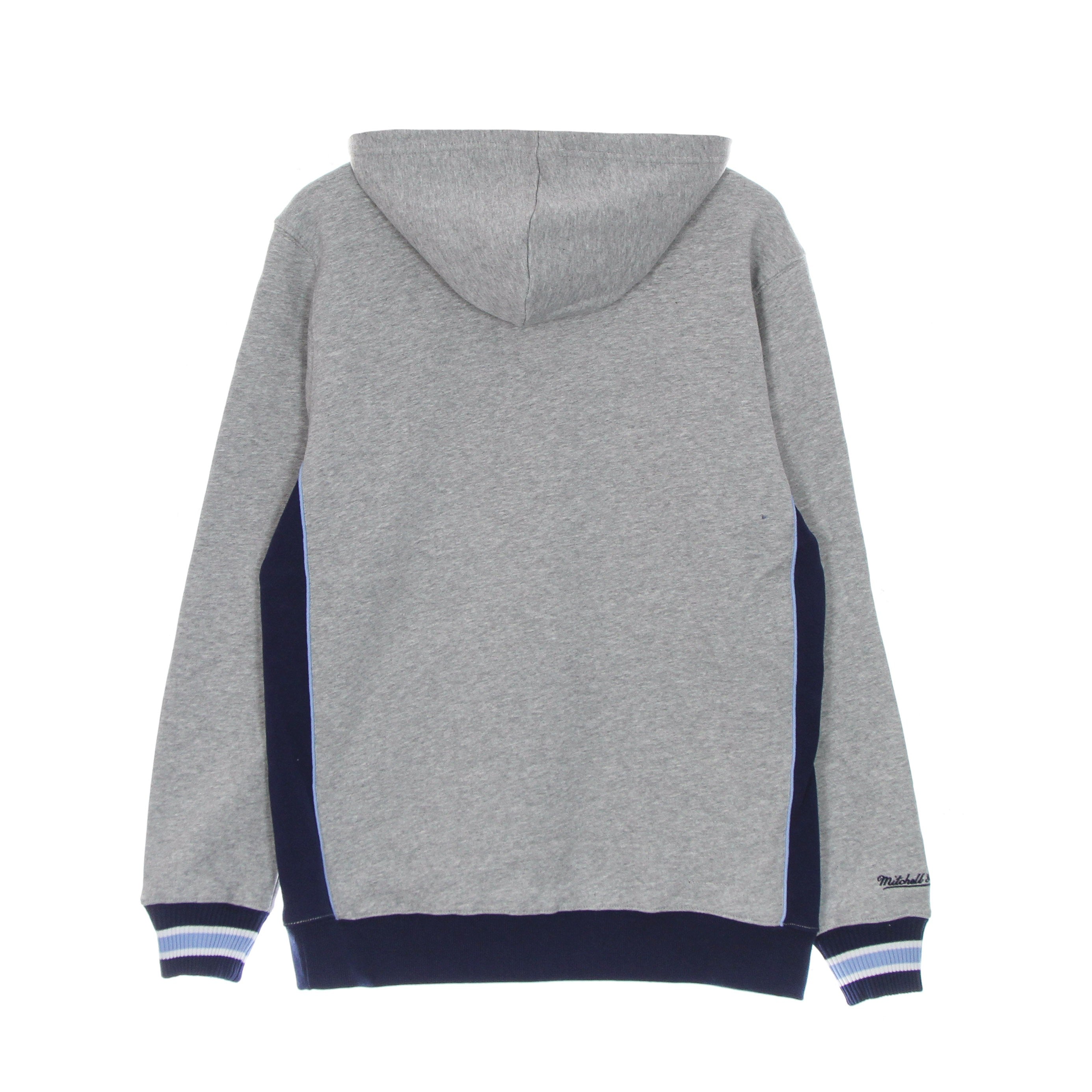 Mitchell & Ness, Felpa Cappuccio Uomo Ncaa Pinnacle Heavyweight Fleece Hoodie Unchee, 