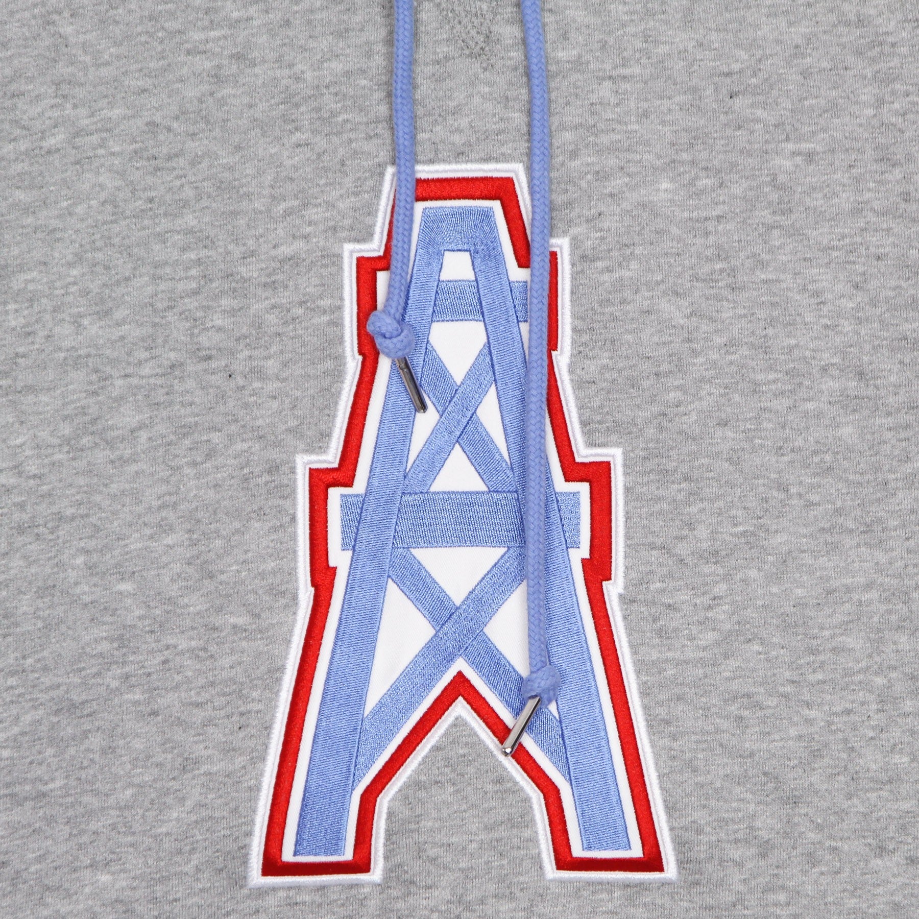 Mitchell & Ness, Felpa Cappuccio Uomo Nfl Pinnacle Heavyweight Fleece Hoodie Houoil, 