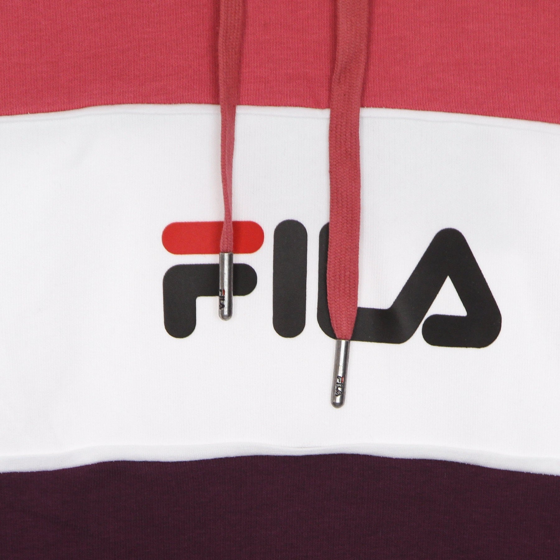 Fila, Felpa Leggera Cappuccio Donna Aqila Blocked Hoodie, 