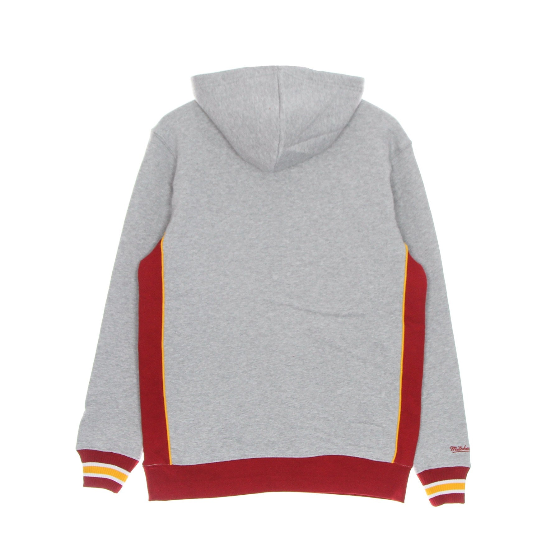 Mitchell & Ness, Felpa Cappuccio Uomo Nfl Pinnacle Heavyweight Fleece Hoodie Kanchi, 
