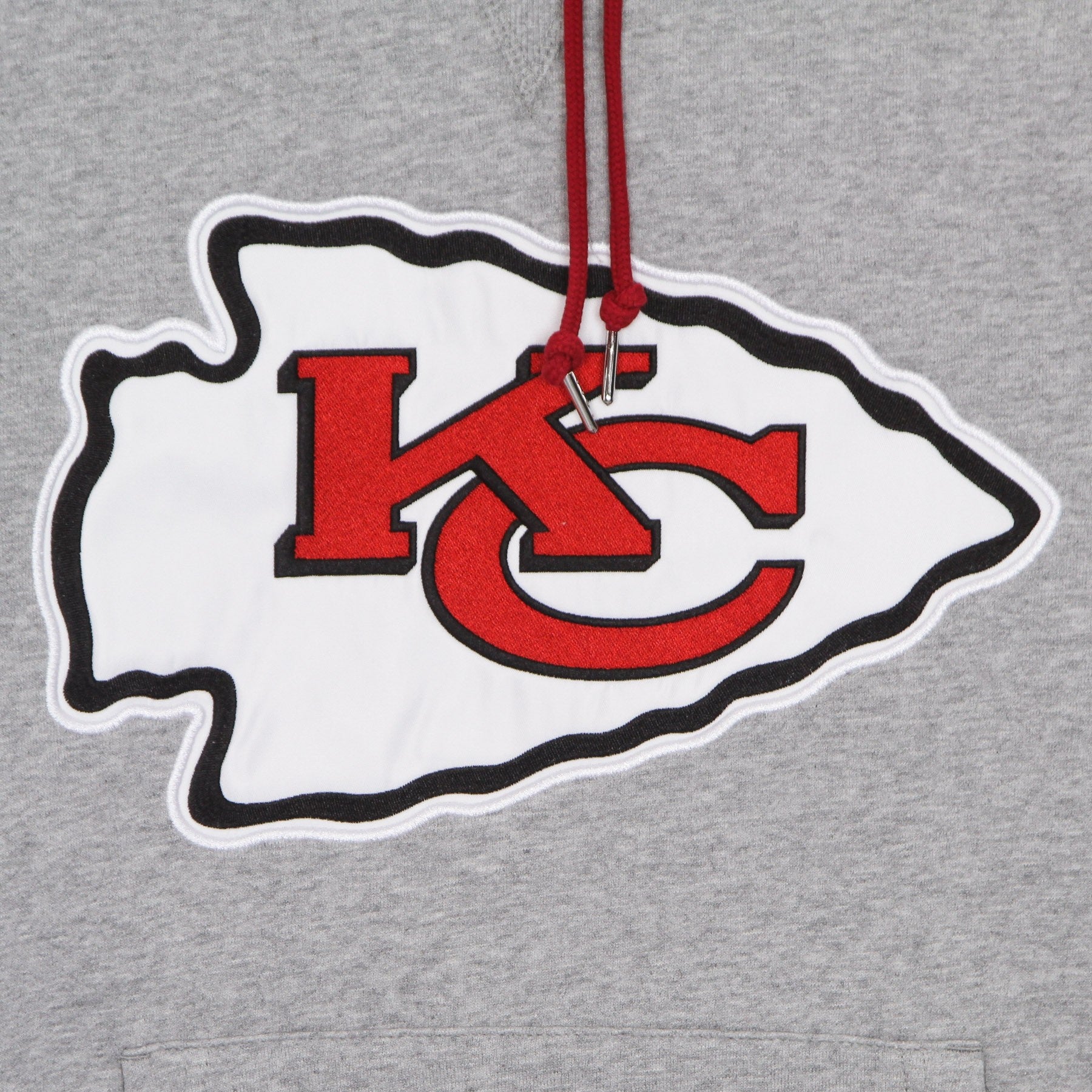 Mitchell & Ness, Felpa Cappuccio Uomo Nfl Pinnacle Heavyweight Fleece Hoodie Kanchi, 