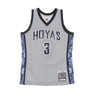 Mitchell & Ness, Canotta Basket Uomo Ncaa Swingman Jersey N.3 Allen Iverson Geohoy, Original Team Colors