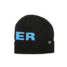 Iuter, Cappello Uomo Big Logo Fold Beanie, Black