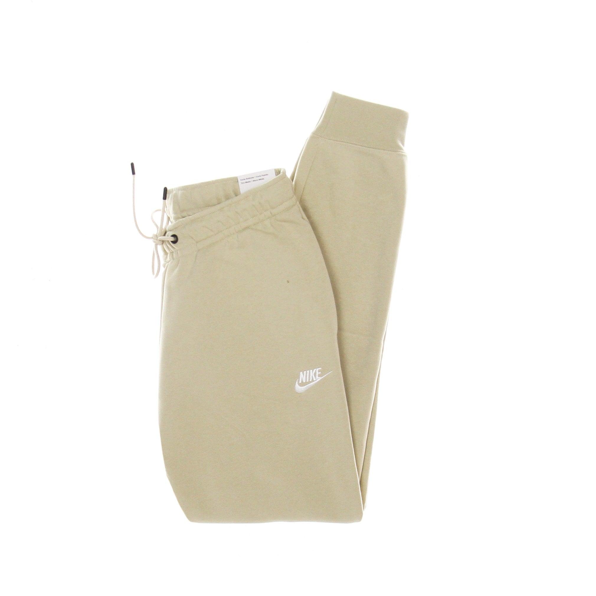 Nike, Pantalone Tuta Felpato Donna Sportswear Essential, Rattan/white