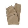 Nike, Pantalone Tuta Felpato Donna W Essential Plush High Rise Jogger, Hemp/black