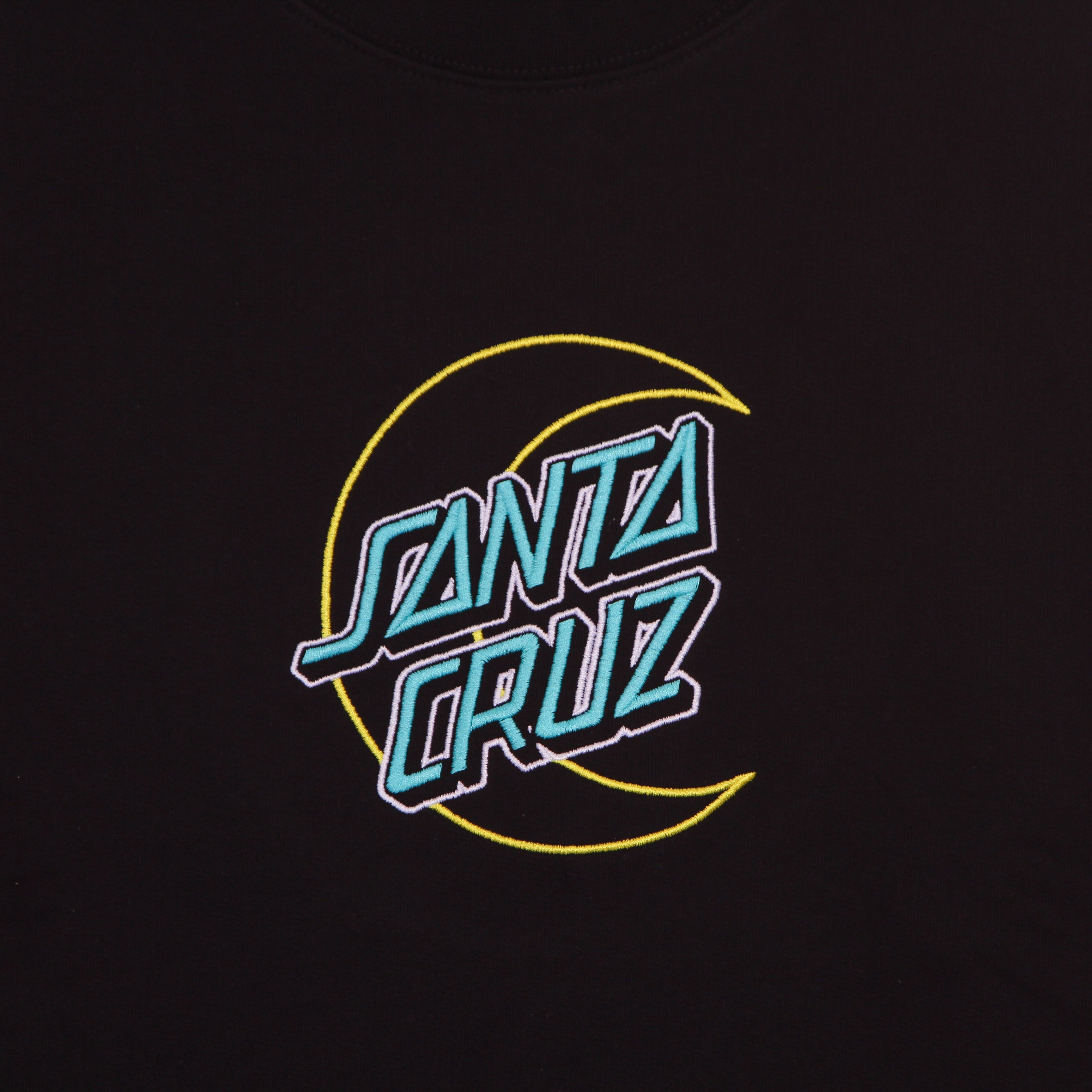 Santa Cruz, Felpa Girocollo Donna Empty Moon Dot Crew, 