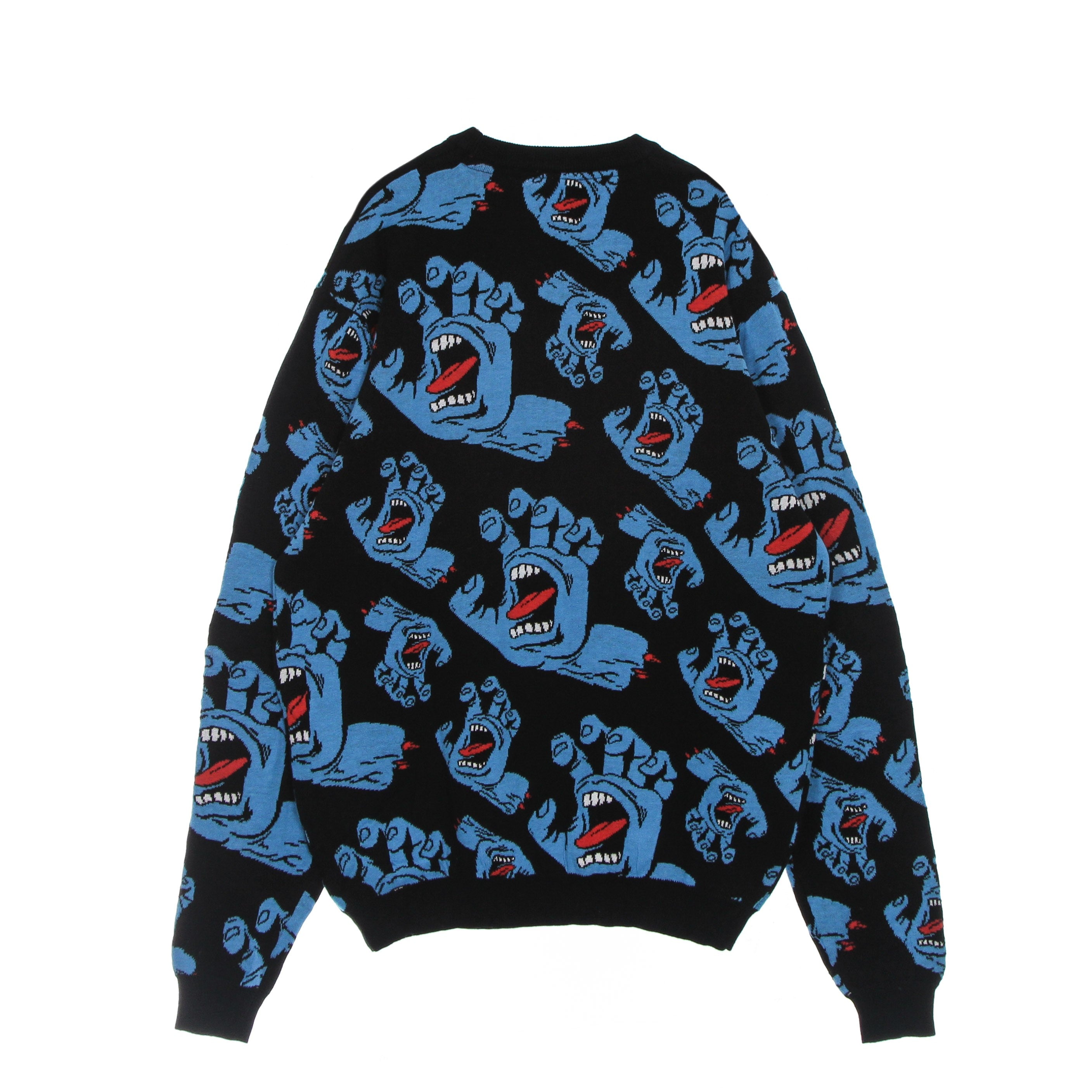 Hands All Over Knit Crew Men's Sweater