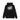 Santa Cruz, Felpa Cappuccio Zip Uomo Club Oval Dot Zip Hood, Black