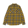 Santa Cruz, Camicia Manica Lunga Uomo Apex Shirt, Mustard Check