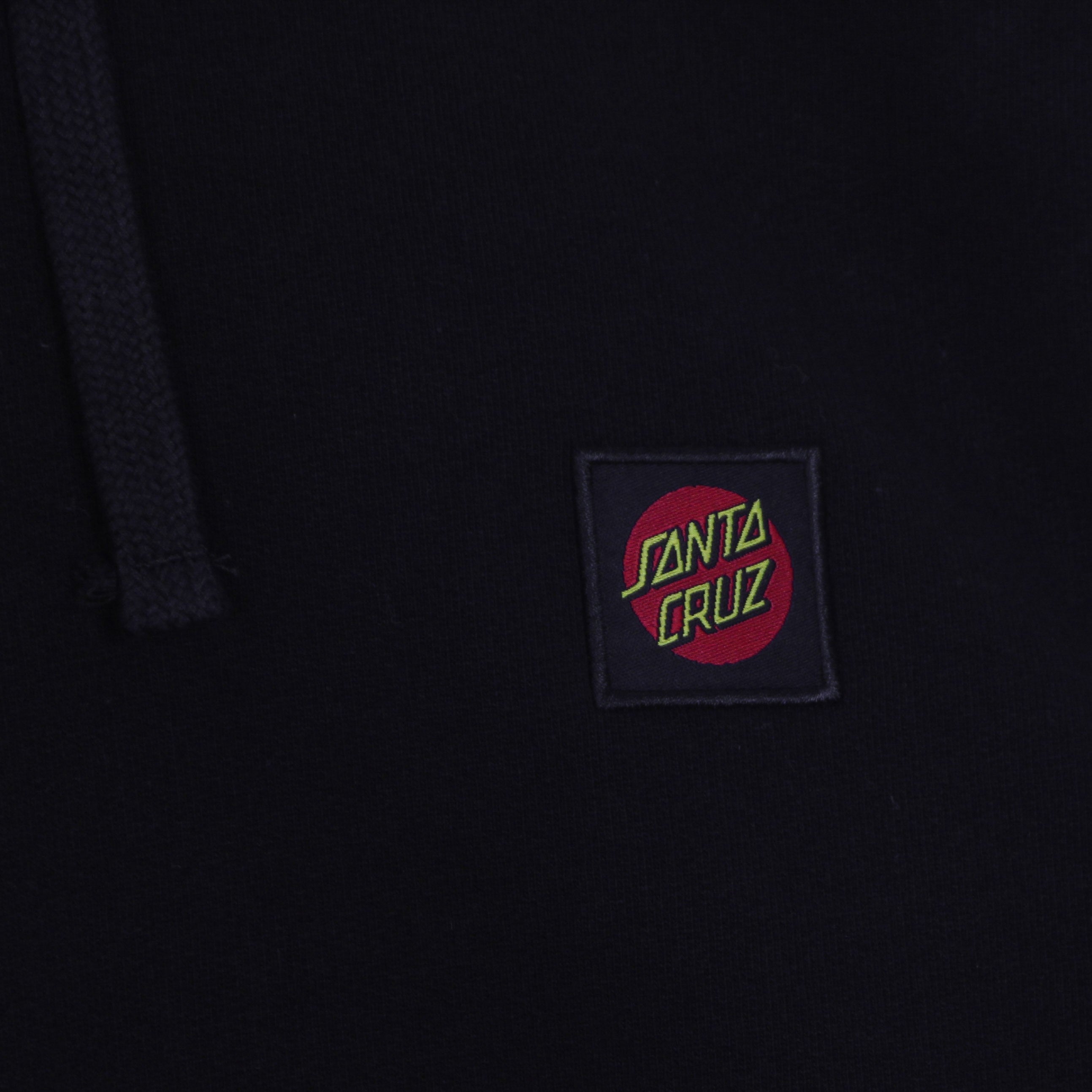 Santa Cruz, Felpa Leggera Cappuccio Uomo Classic Label Hood, 