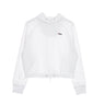Fila, Felpa Cappuccio Donna Eilies Cropped Hoodie, Bright White