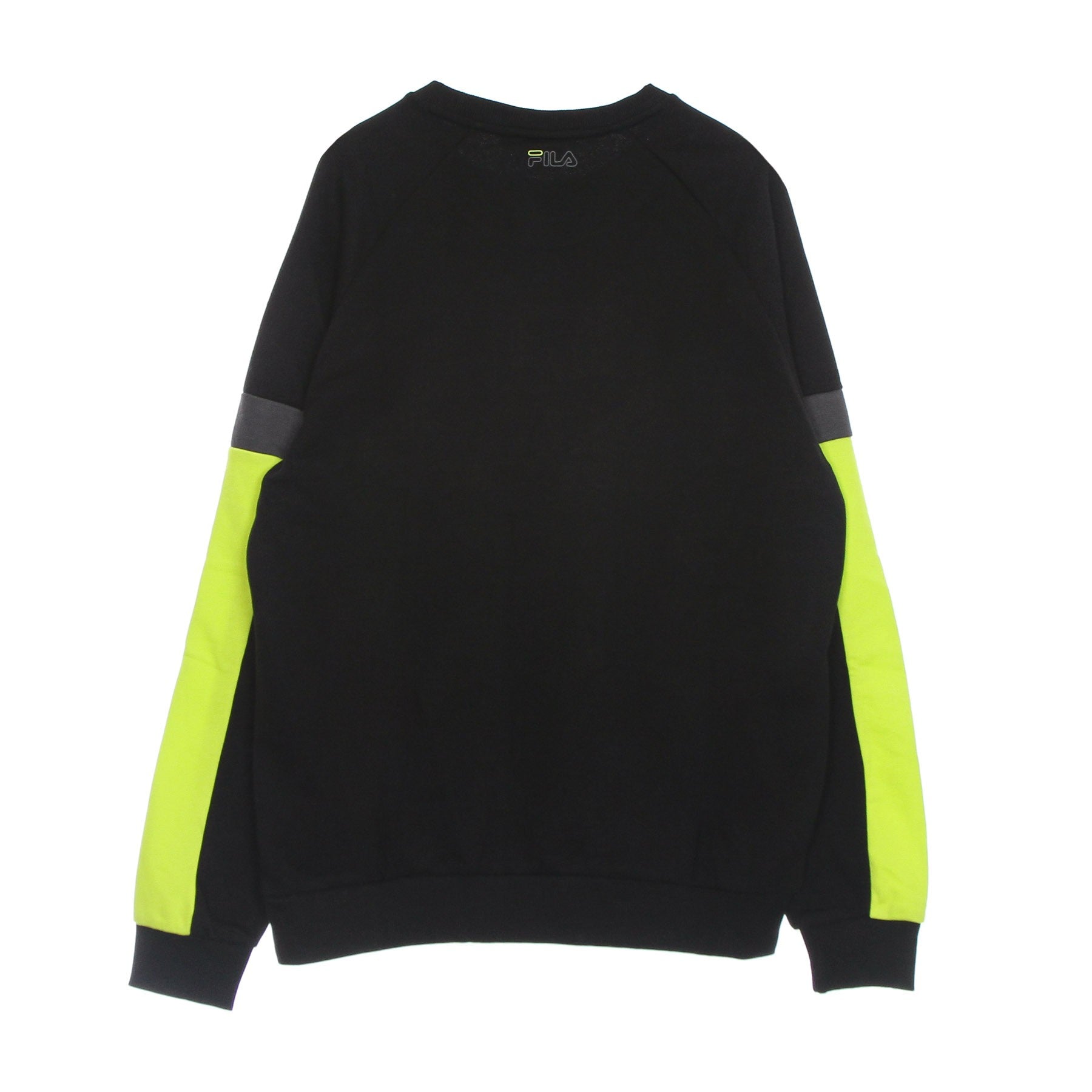Fila, Felpa Leggera Girocollo Uomo Ponto Blocked Crew Sweat, 