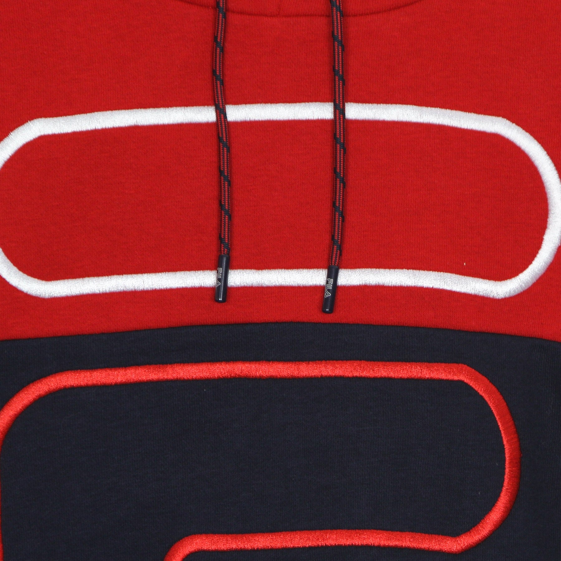 Fila, Felpa Leggera Cappuccio Uomo Parsom Blocked Hoodie, 